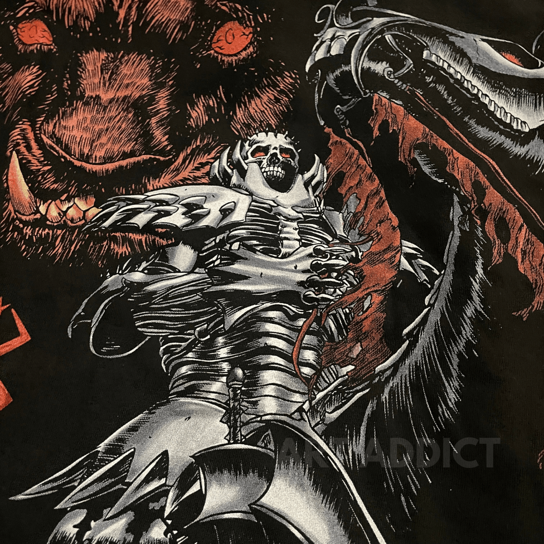 Anima × Japanese Brand × Tee Berserk Immortal Rivalry Skull Knight Zodd ...