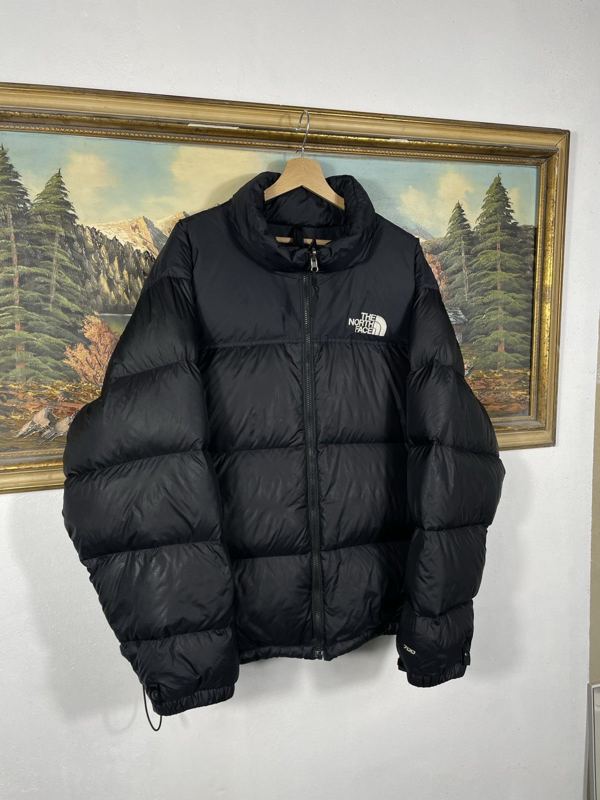 The North Face × Vintage Black TNF Jacket Travis Scott Kylie Jenner Vibe Warm Winter Size US XXL / EU 58 / 5 - 2 Thumbnail
