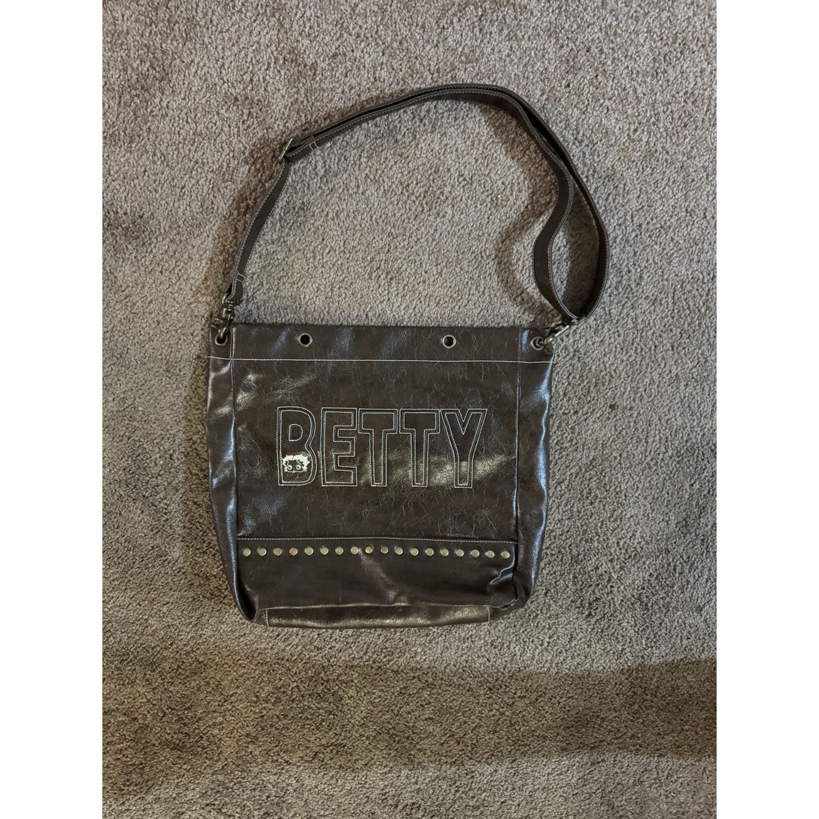 Other Vintage 2000s Y2K 2004 Betty Boop Leather Bag Size ONE SIZE - 1 Thumbnail