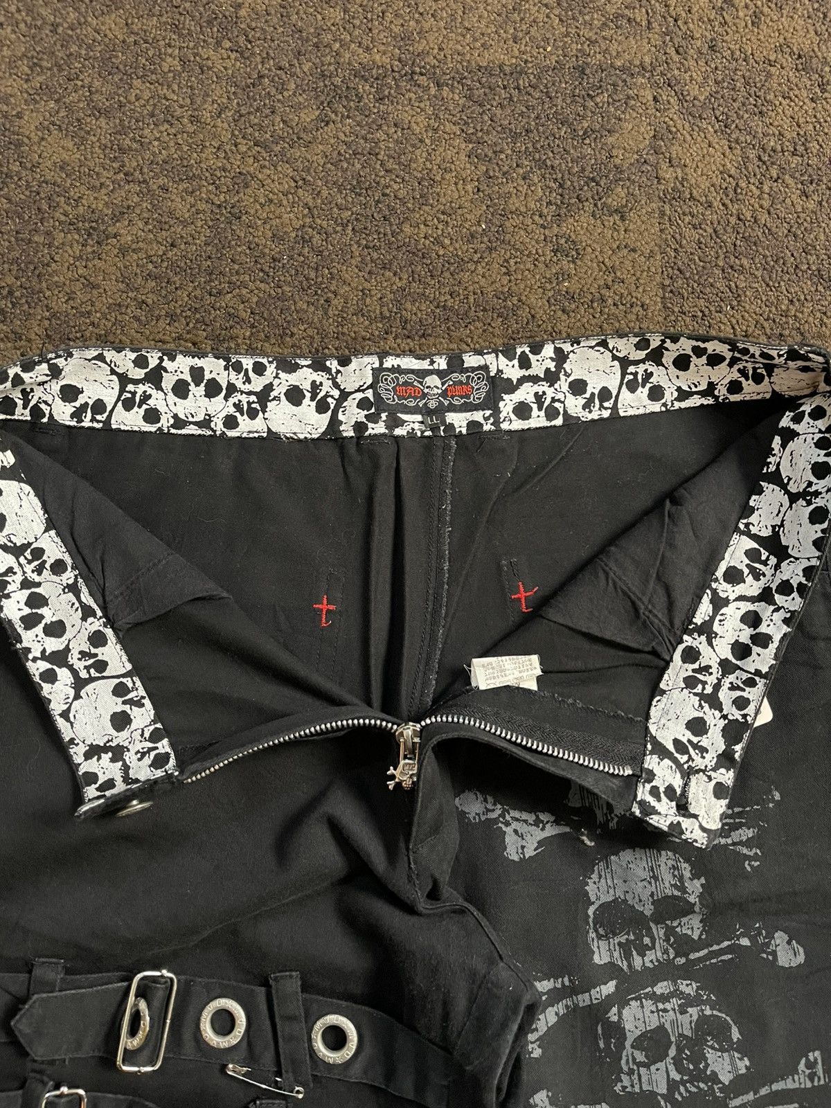 If Six Was Nine mad punk bondage seditionaries flare pants Size US 33 - 6 Thumbnail