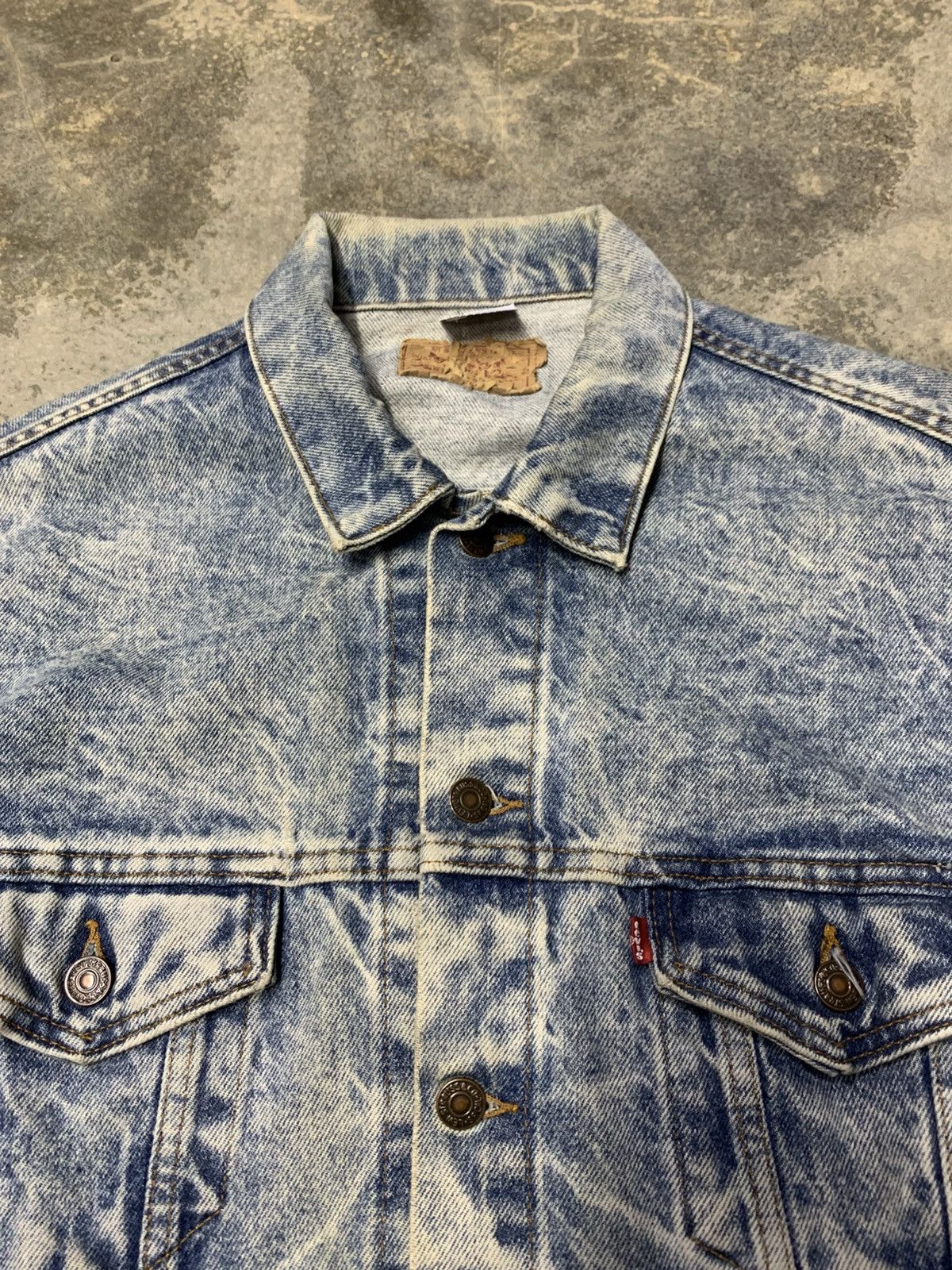 Levi's × Levi's Vintage Clothing × Vintage Vintage OG‼️Levis 70507 denim jacket made in usa Size US L / EU 52-54 / 3 - 3 Thumbnail