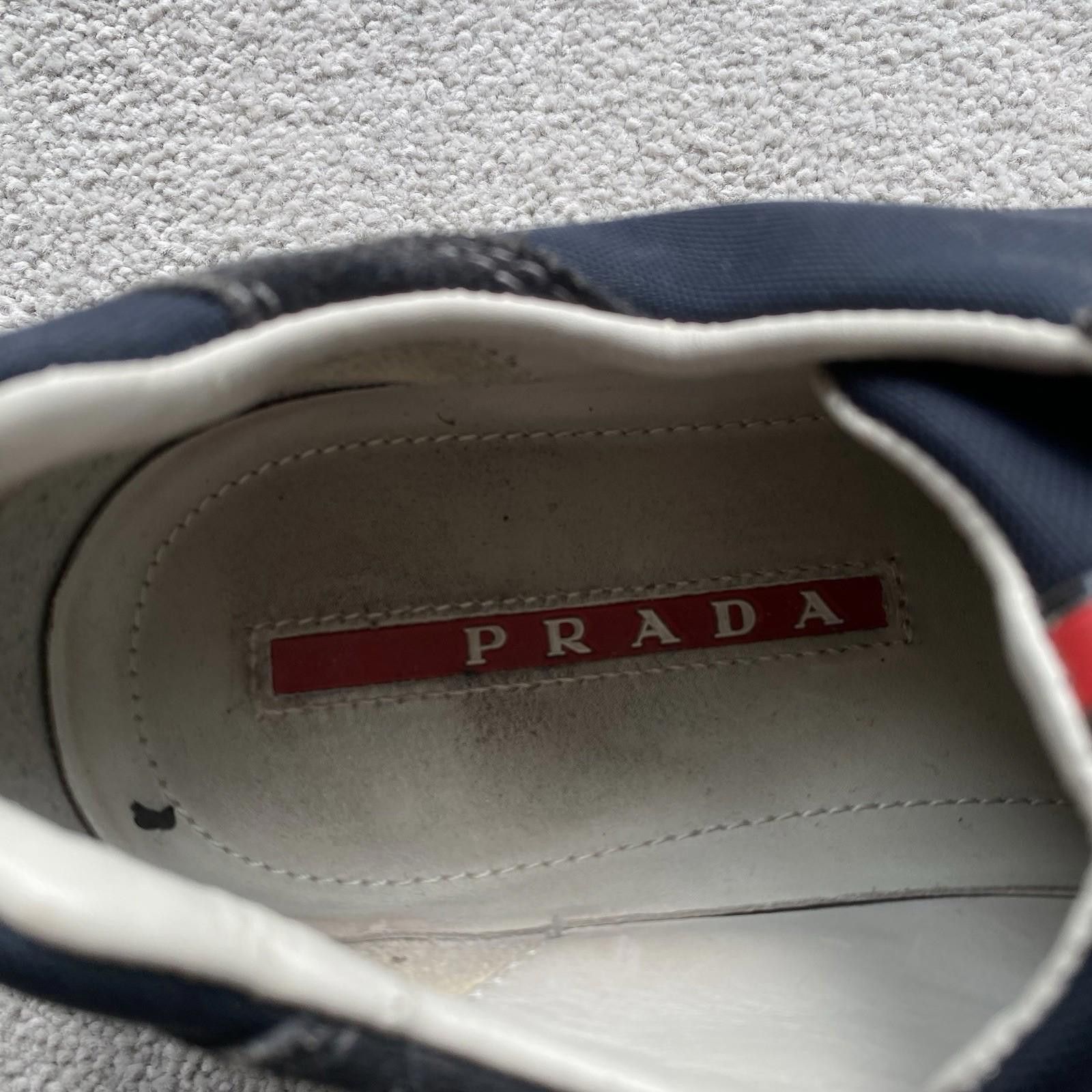 Prada Prada Navy America Cups Trainers Size UK8.5 Size US 9.5 / EU 42-43 - 12 Thumbnail