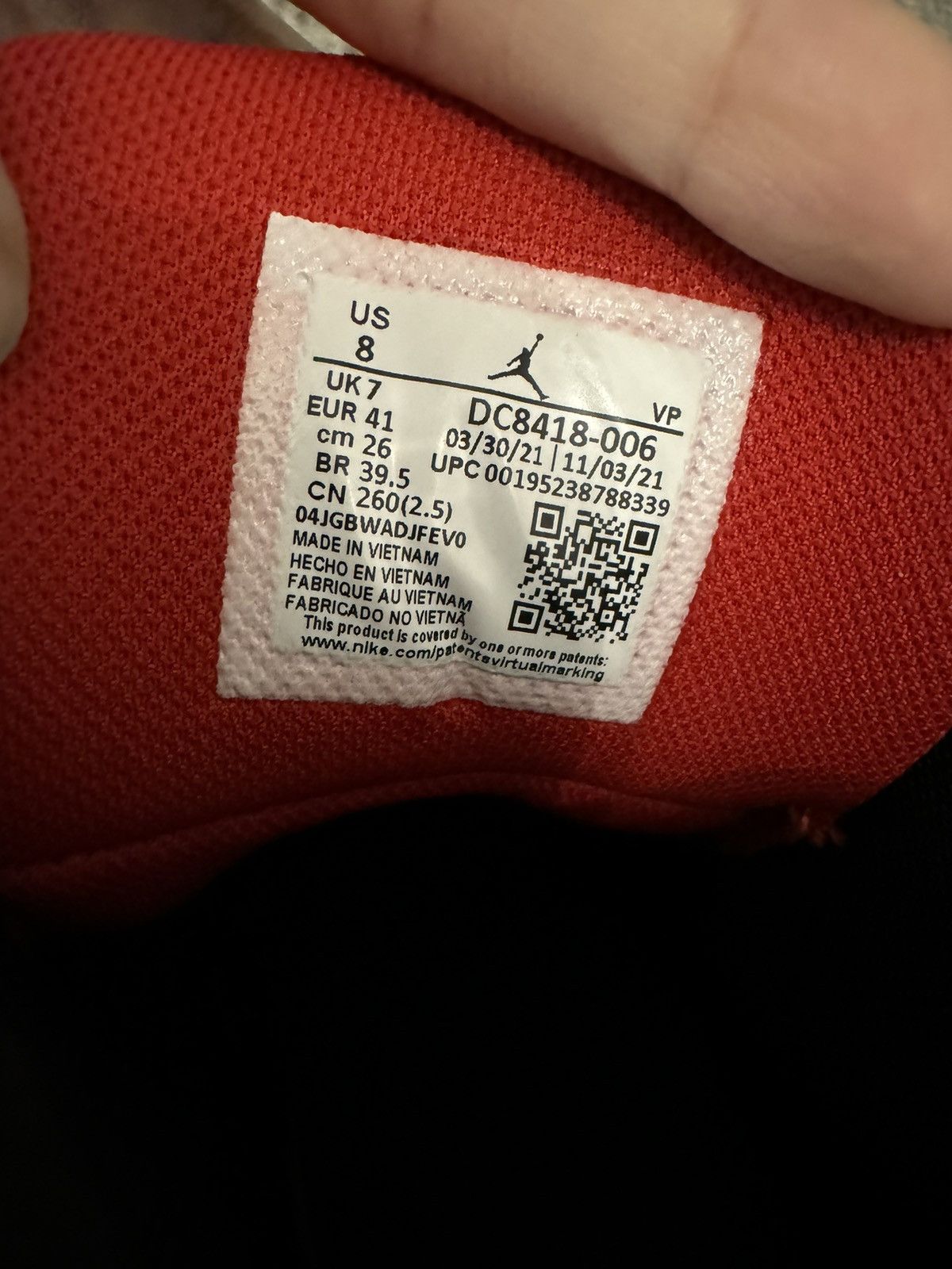 Jordan Brand Jordan Pro Strong Bred Size US 8 / EU 41 - 7 Thumbnail