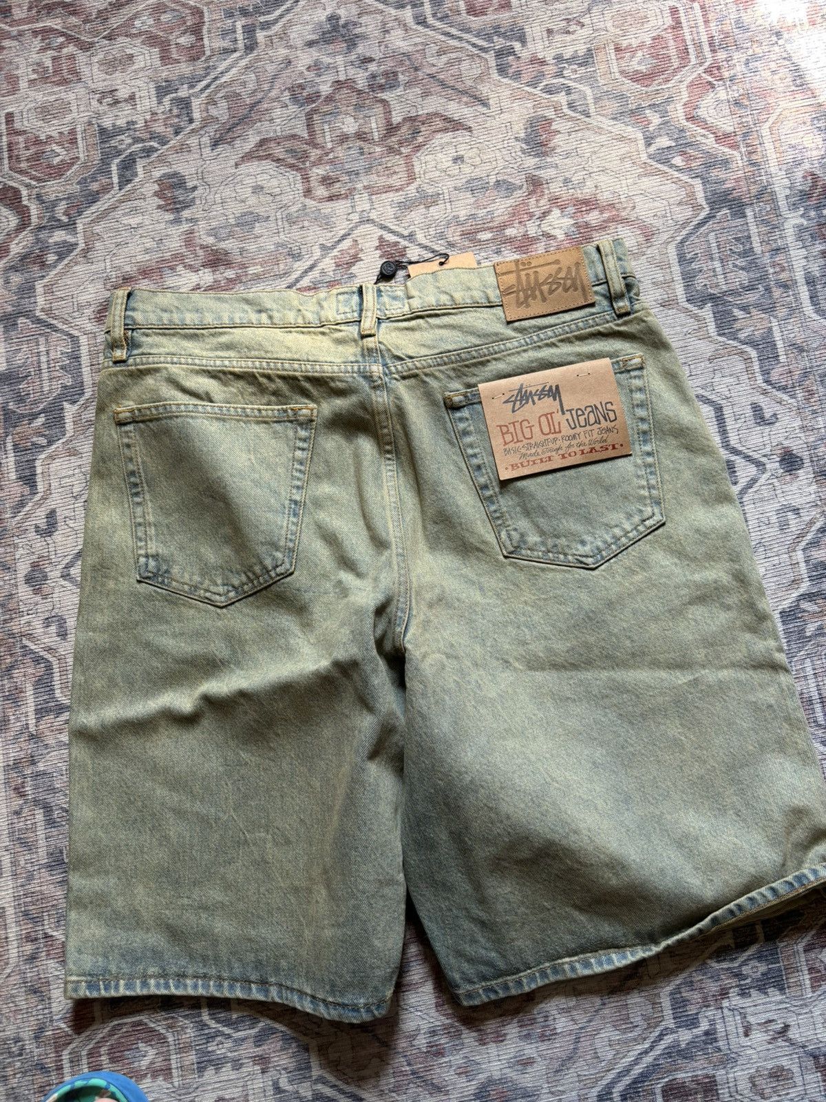 Stussy Stussy Big Ol Shorts Denim - Beach Wash | Grailed