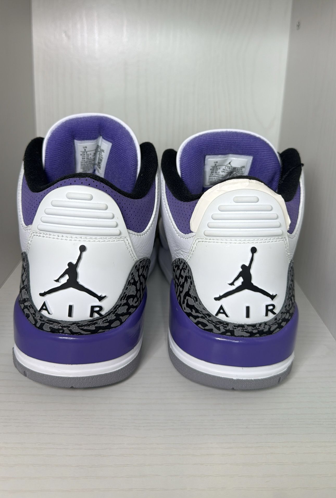 Nike Air Jordan 3 Retro 'Dark Iris' Size US 9 / EU 42 - 8 Thumbnail