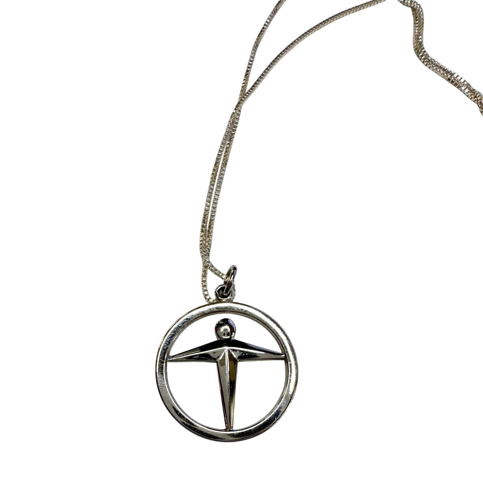 Tiffany & Co. Tiffany & Co. Man Power / Unity Pendant w 16" Sterling Chain Size ONE SIZE - 7 Thumbnail