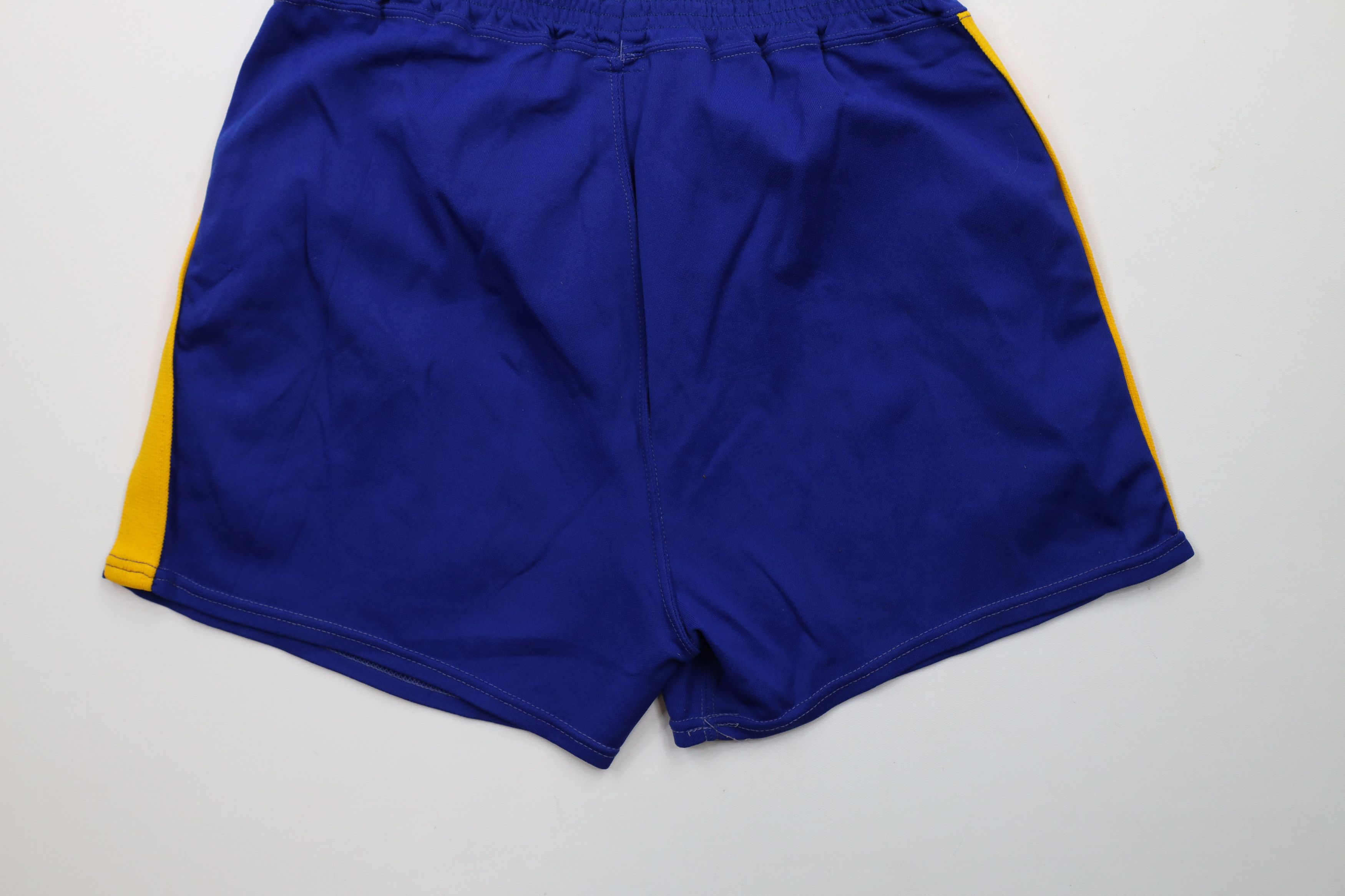 Vintage Vintage 50s 60s Block Above Knee Gym Basketball Shorts USA Size US 38 / EU 54 - 9 Thumbnail