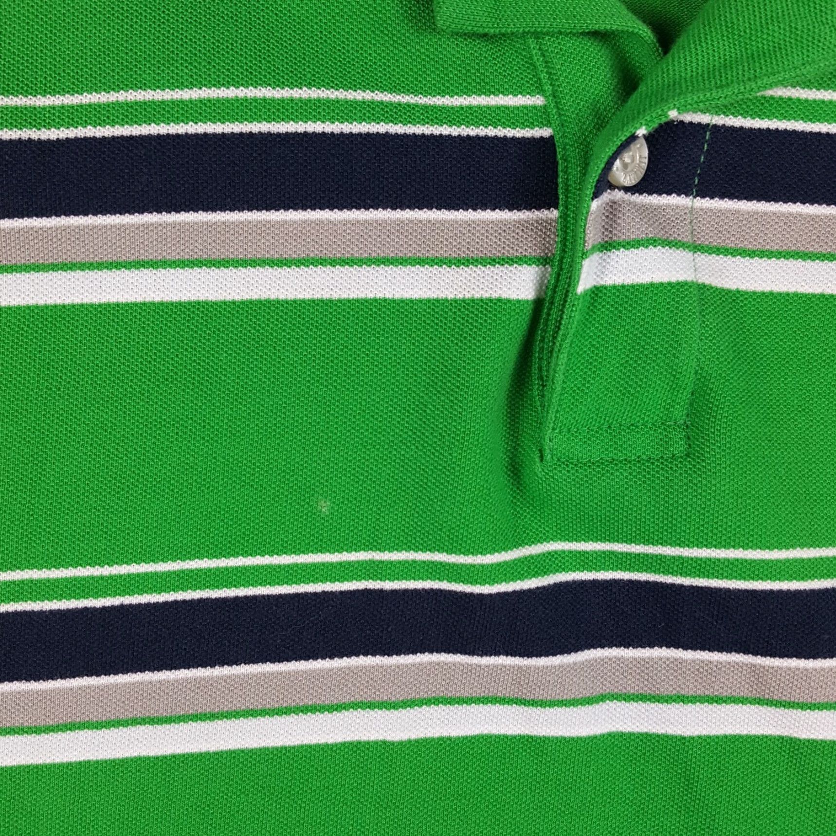 Vintage VINTAGE Jimmy'z Polo Shirt Striped Shirt Size L Green 100% Cotton Casual Grunge Surf Skater 90s Mens Size US L / EU 52-54 / 3 - 5 Thumbnail
