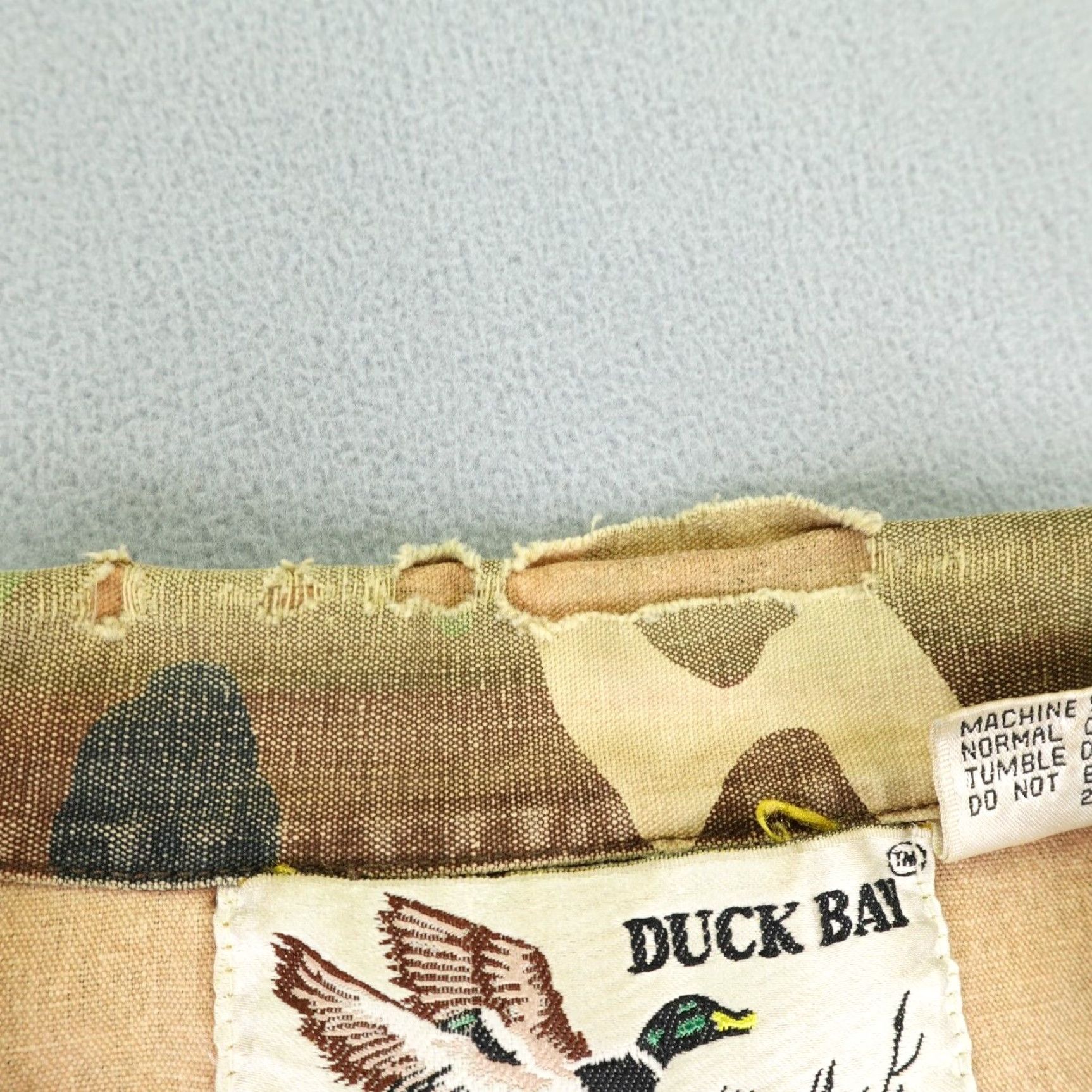 Vintage VINTAGE Duck Bay Shirt Mens Large Brown Green Camo Marines Hunting Sleeveless Size US L / EU 52-54 / 3 - 4 Thumbnail