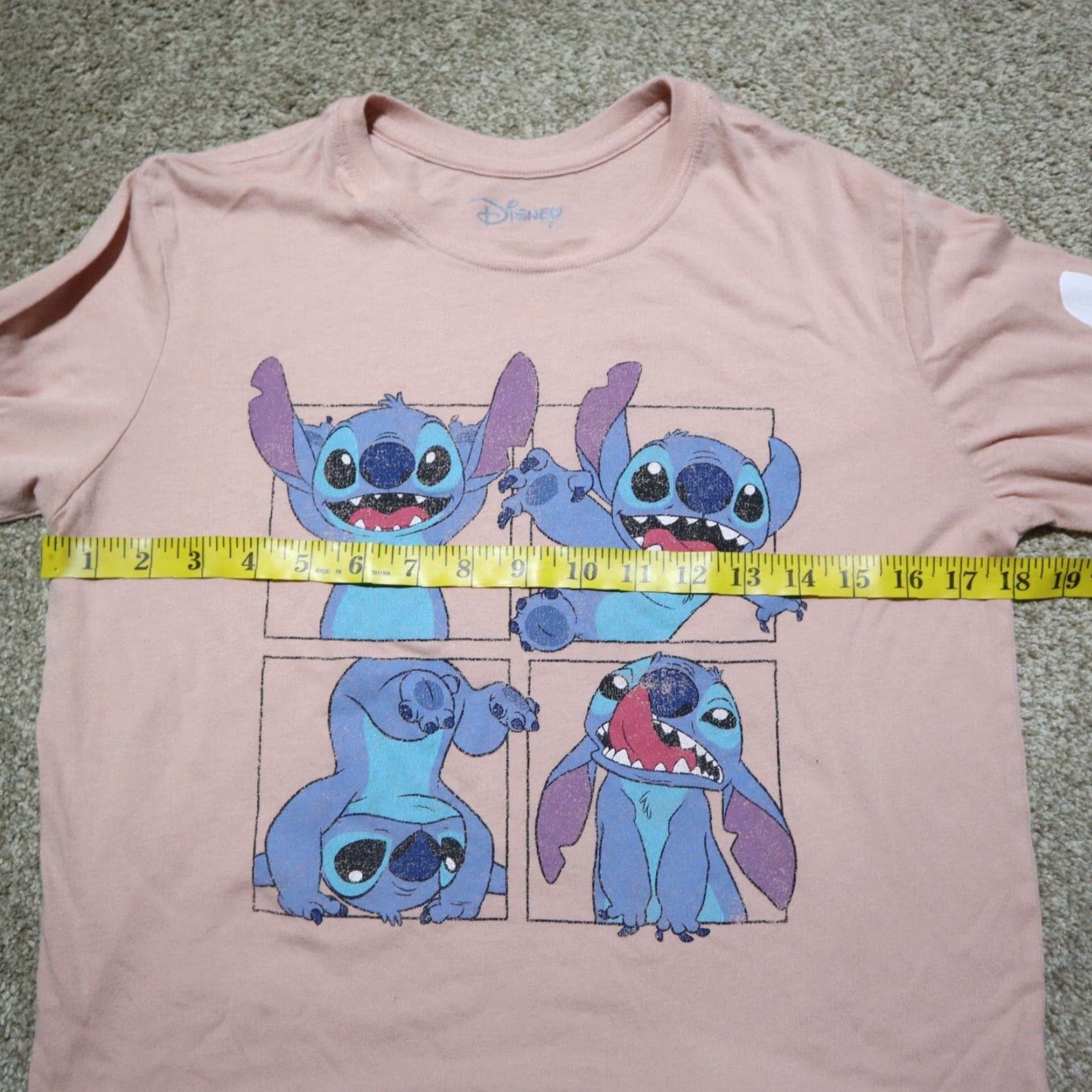 Disney Disney Stitch Pink Crop Top Shirt Long Sleeve Adult Women's Size M Medium Size M / US 6-8 / IT 42-44 - 4 Thumbnail