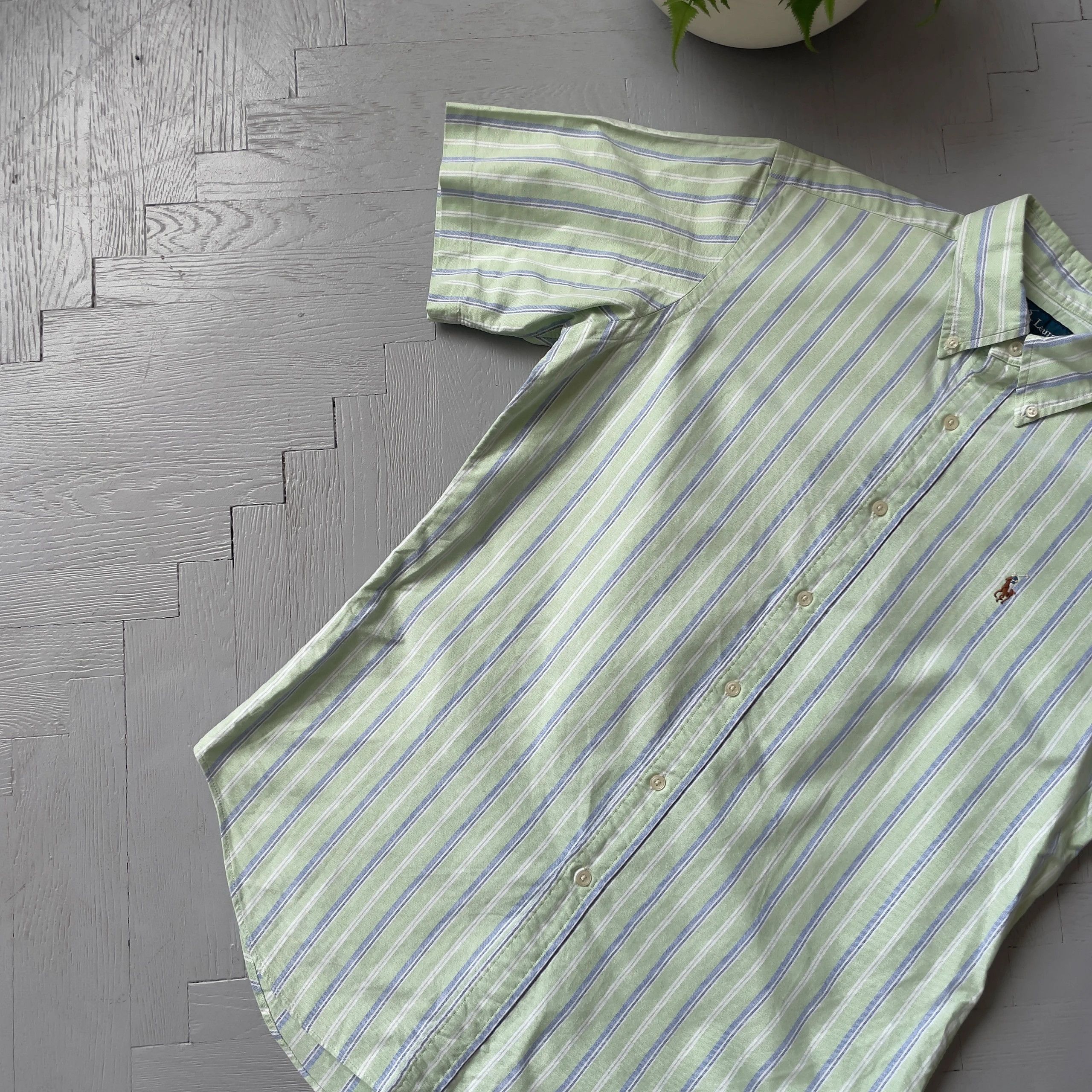 Polo Ralph Lauren Vintage Polo Ralph Lauren Preppy Striped Shirt Size US M / EU 48-50 / 2 - 3 Thumbnail