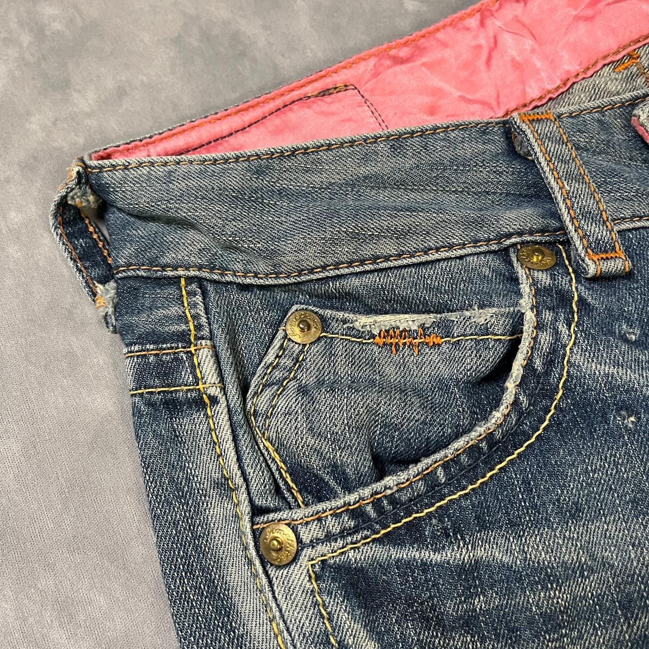 Number (N)ine 2000s Archival Cdg Margiela Acne Jeans Flare y2k Lgb Ifsix Size US 29 - 5 Thumbnail