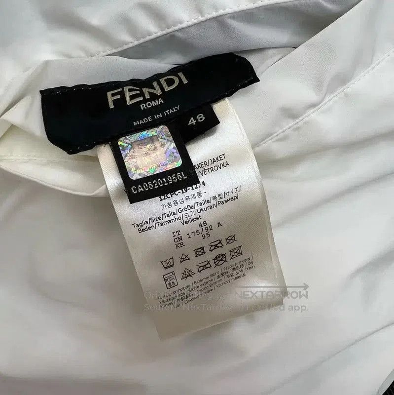 Fendi Fendi Black Men's Lightweight Jacket . Size US L / EU 52-54 / 3 - 6 Thumbnail