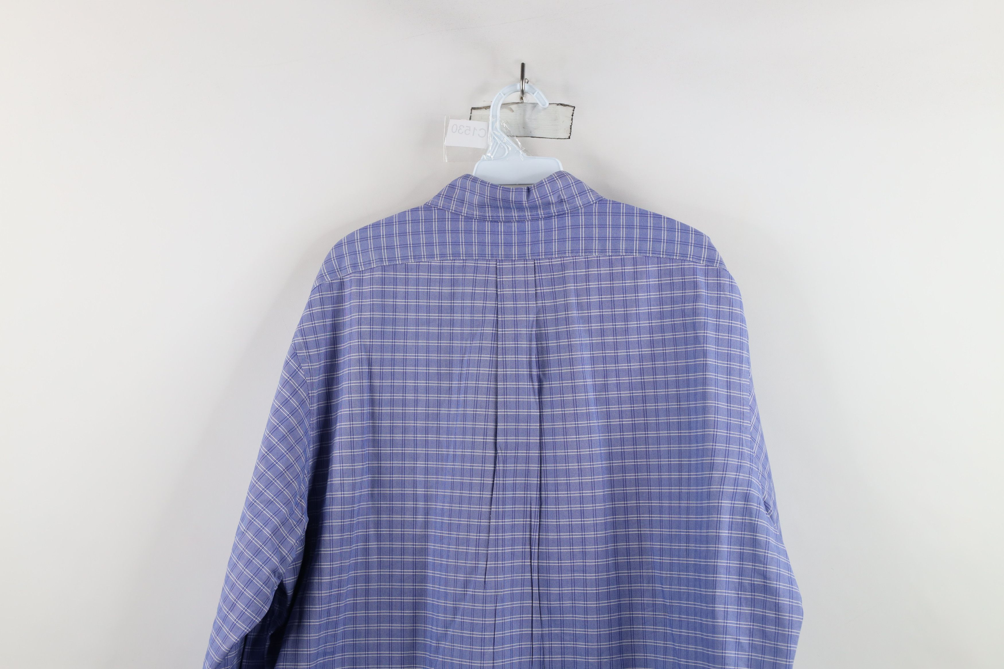 Brooks Brothers × Vintage Vintage 90s Brooks Brothers Button Down Shirt OCBD USA Size US L / EU 52-54 / 3 - 9 Thumbnail