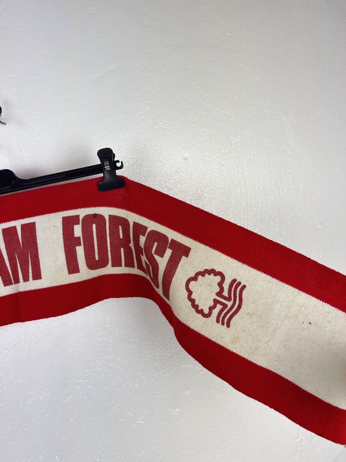 Vintage 80s Vintage Nottingham Forest Soccer Football Fanwear Scarf Size ONE SIZE - 3 Thumbnail
