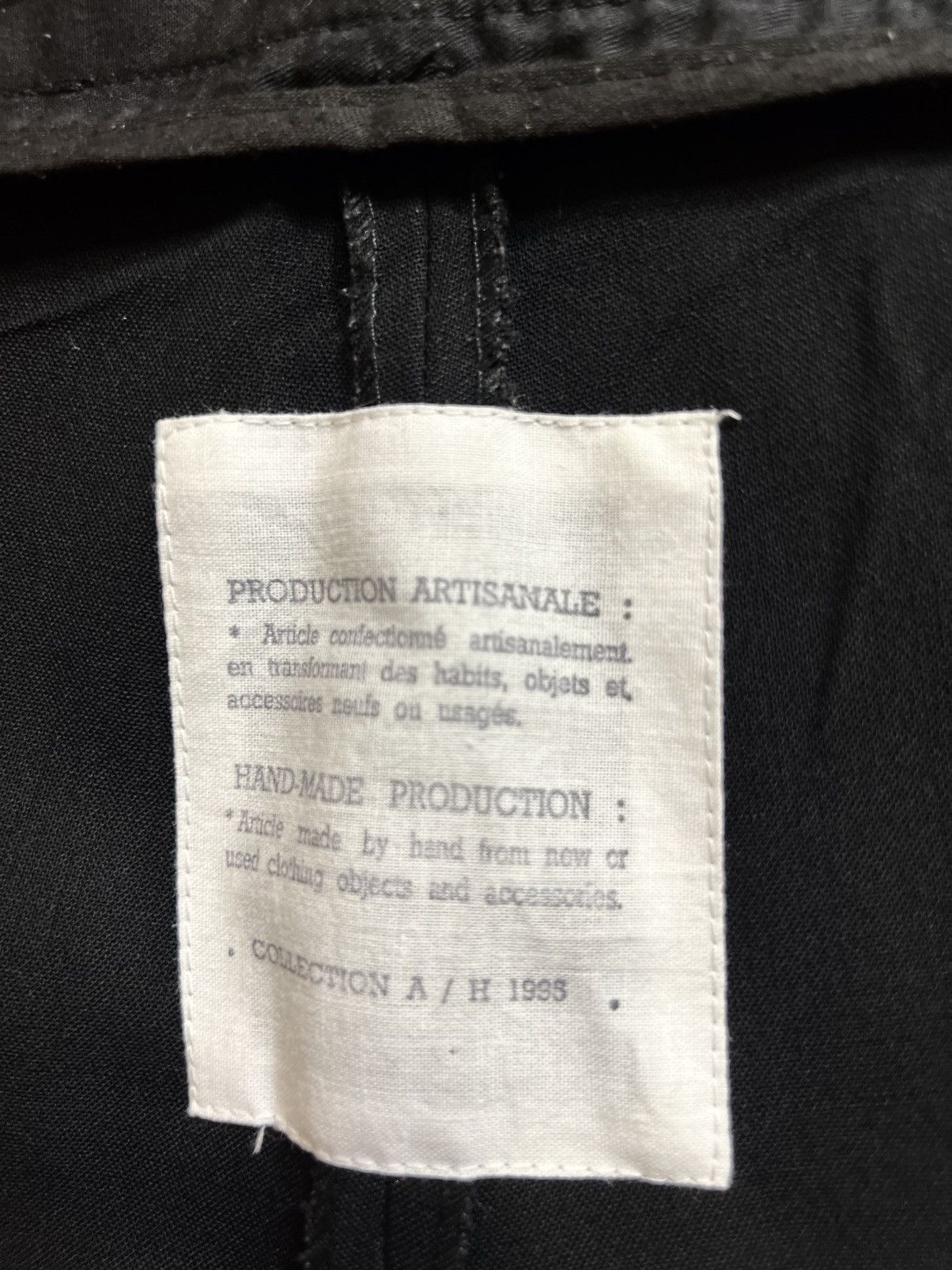 Maison Margiela MARGIELA ARCHIVES 1995 reproduction of tuxedo bell pants Size 38R - 1 Thumbnail