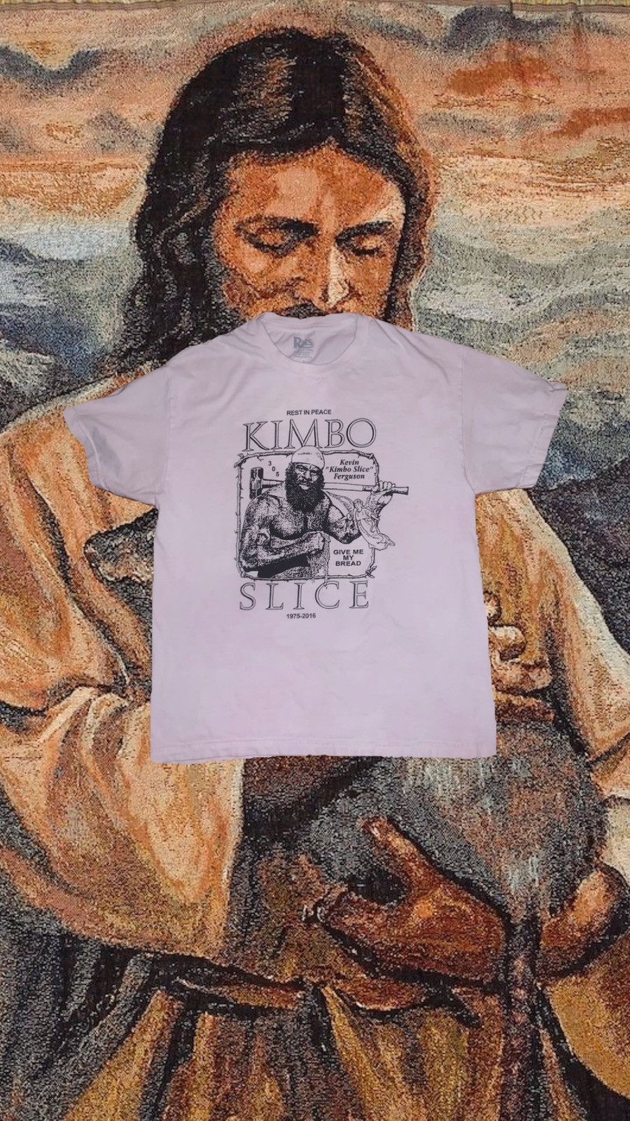 image of Stray Rats Kimbo Slice Tee T-Shirt Extremely in White, Men's (Size Large)