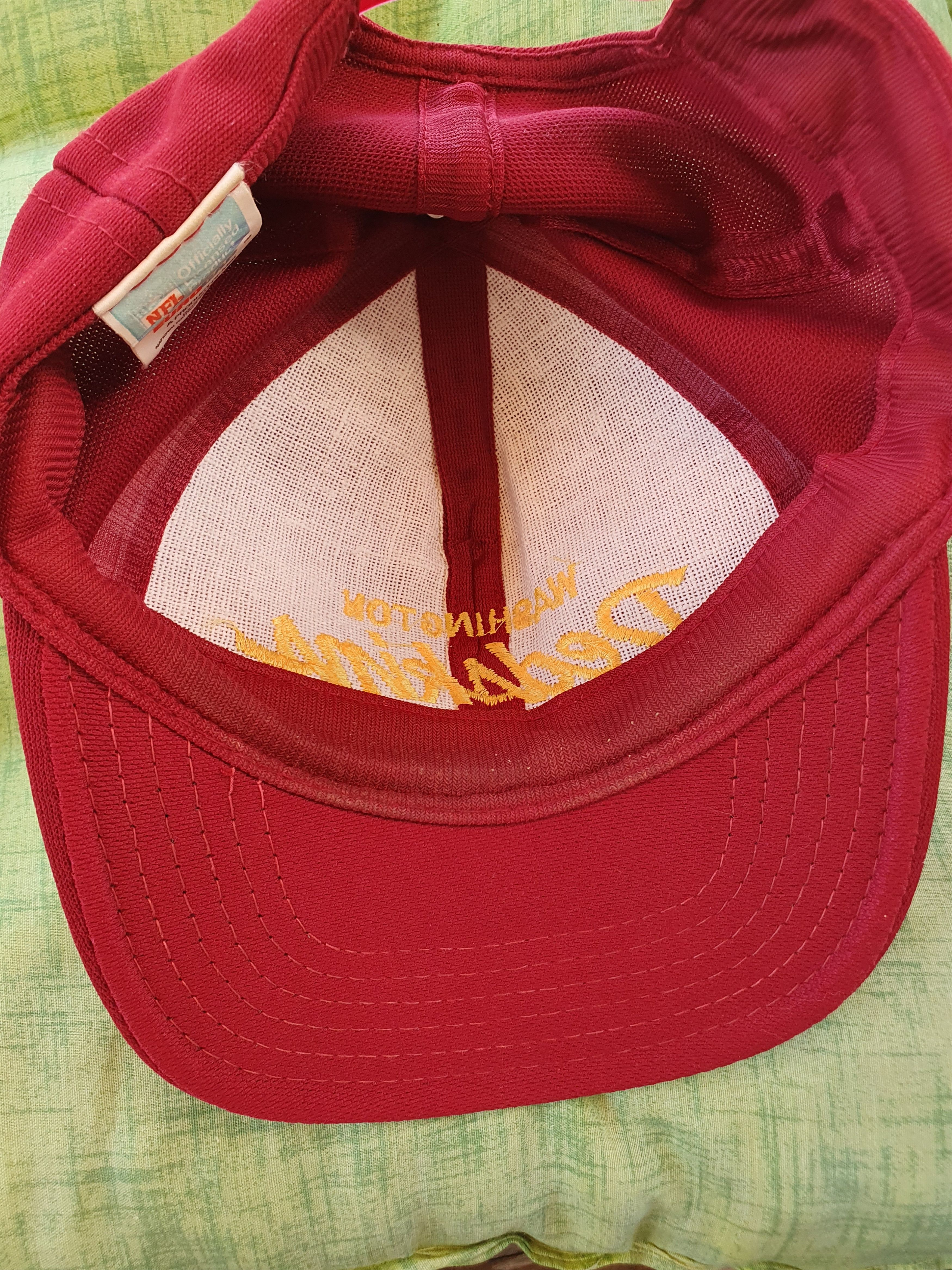 NFL × Vintage Washington Redskins NFL Script Euro Cap Snapback Hat Size ONE SIZE - 11 Thumbnail