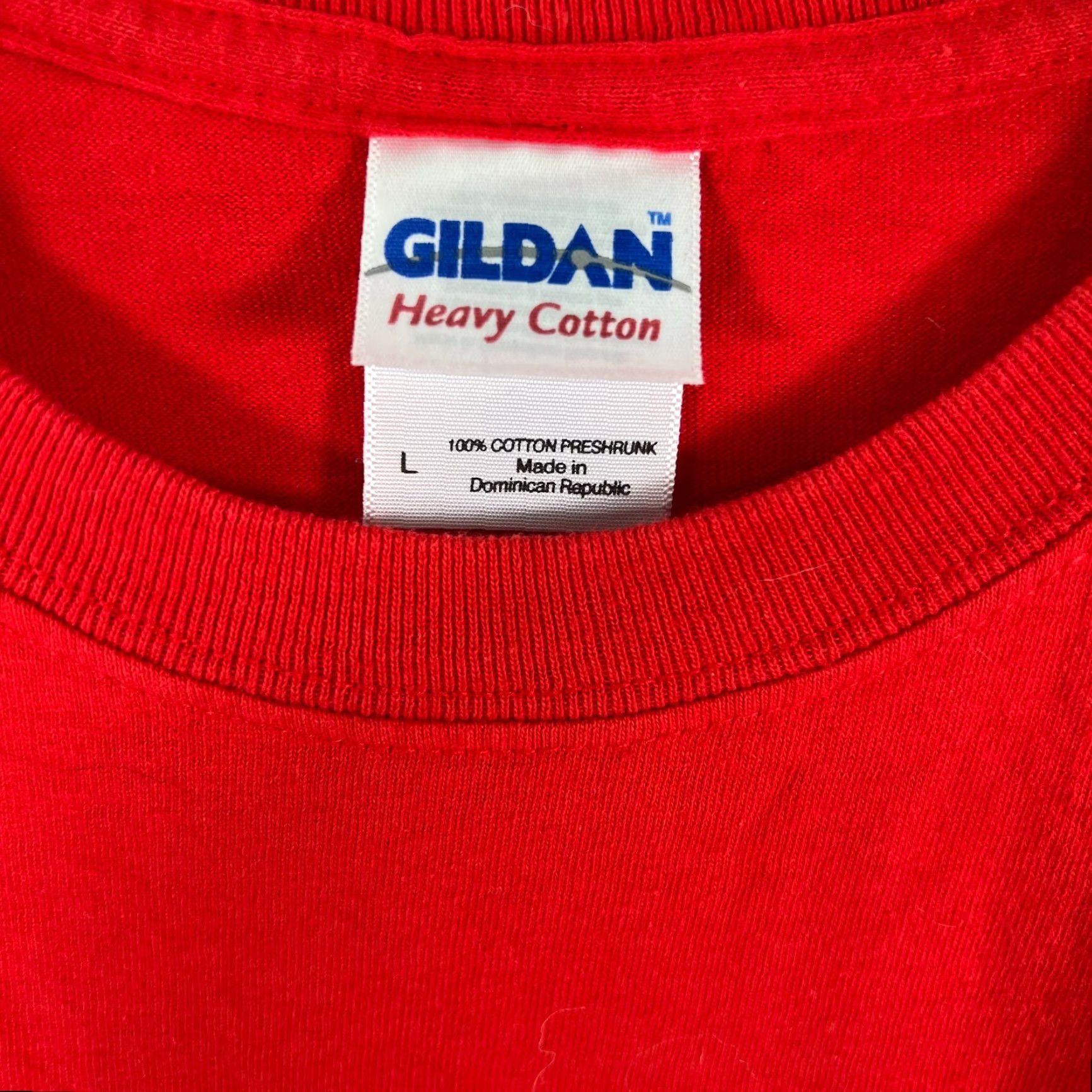 Gildan Gildan Mens I Require Nacho Heavy Cotton Short Sleeve Red Graphic T Shirt Size L Size US L / EU 52-54 / 3 - 4 Thumbnail