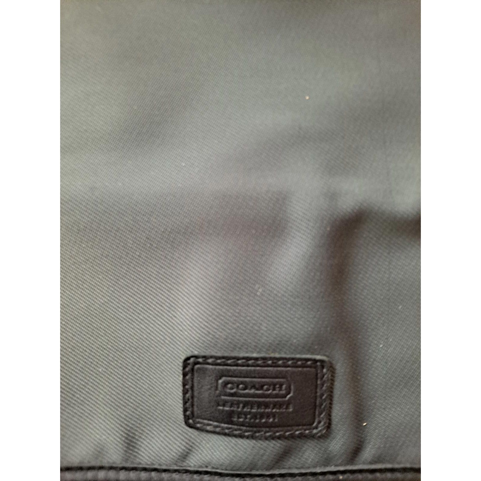Coach Vintage Coach Messenger Bag Green Canvas Size ONE SIZE - 2 Thumbnail