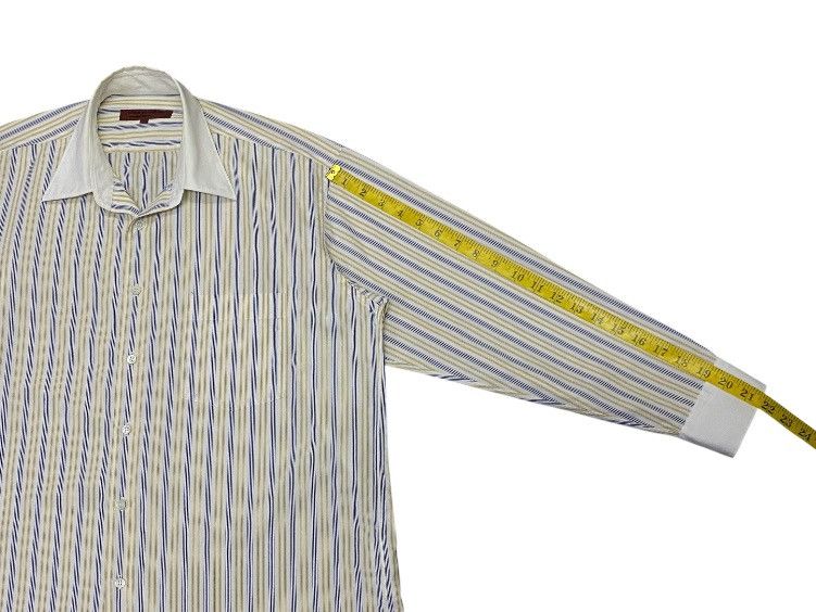 Comme des Garcons Comme Des Garçons Homme Deux AD2001 Striped Long Sleeve Size US S / EU 44-46 / 1 - 19 Thumbnail