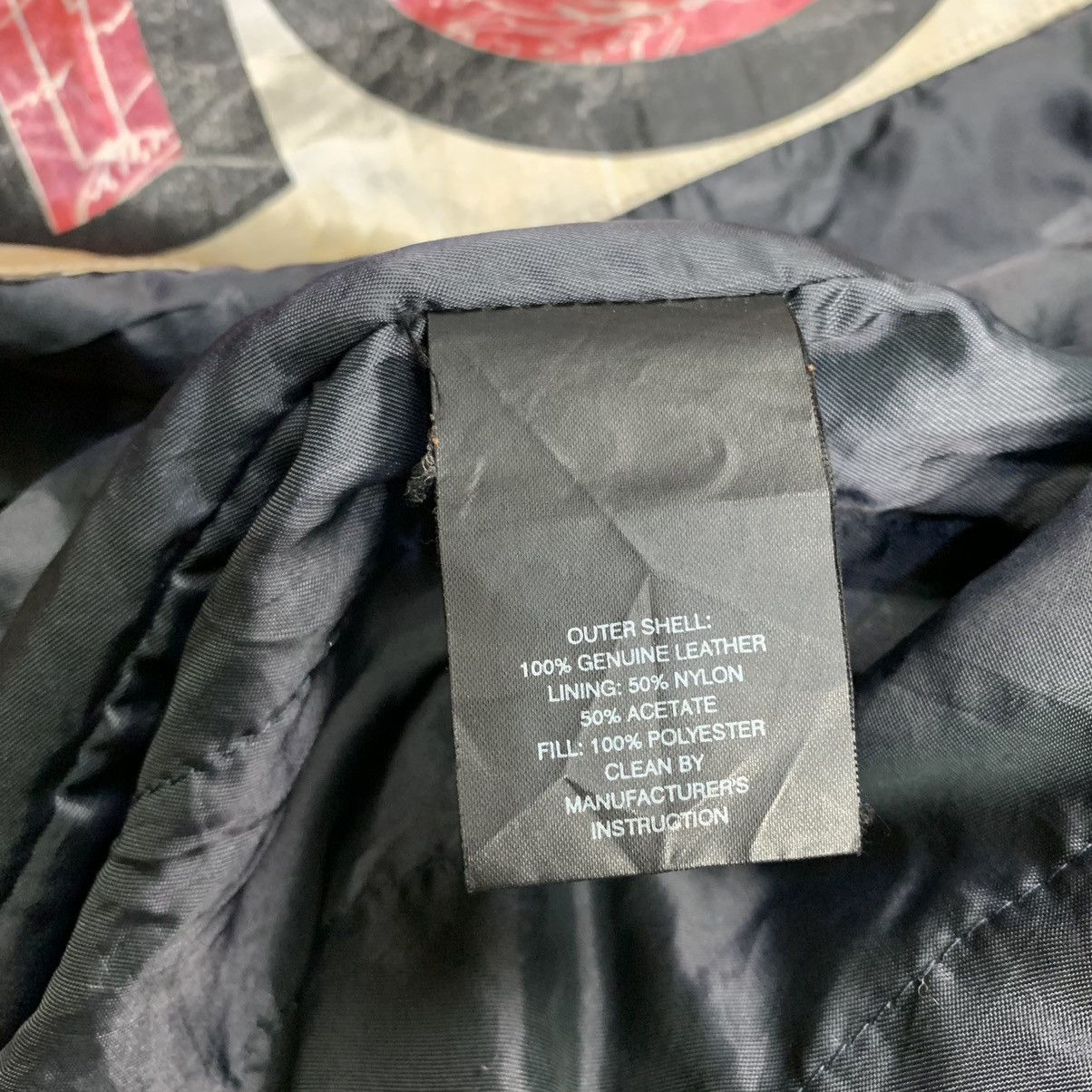 Avirex × Vintage Vtg avirex gambler’s club king casino bomber leather jacket Size US M / EU 48-50 / 2 - 11 Thumbnail