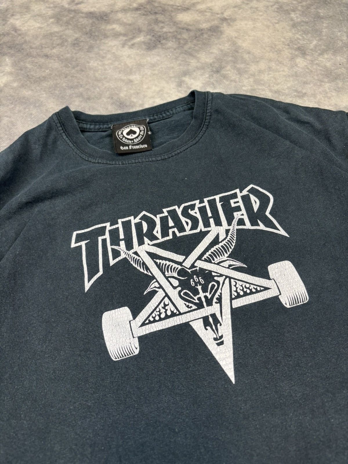 Hook-Ups Thrasher t shirt vintage graphic devil skateboard opium y2k Size US M / EU 48-50 / 2 - 2 Thumbnail