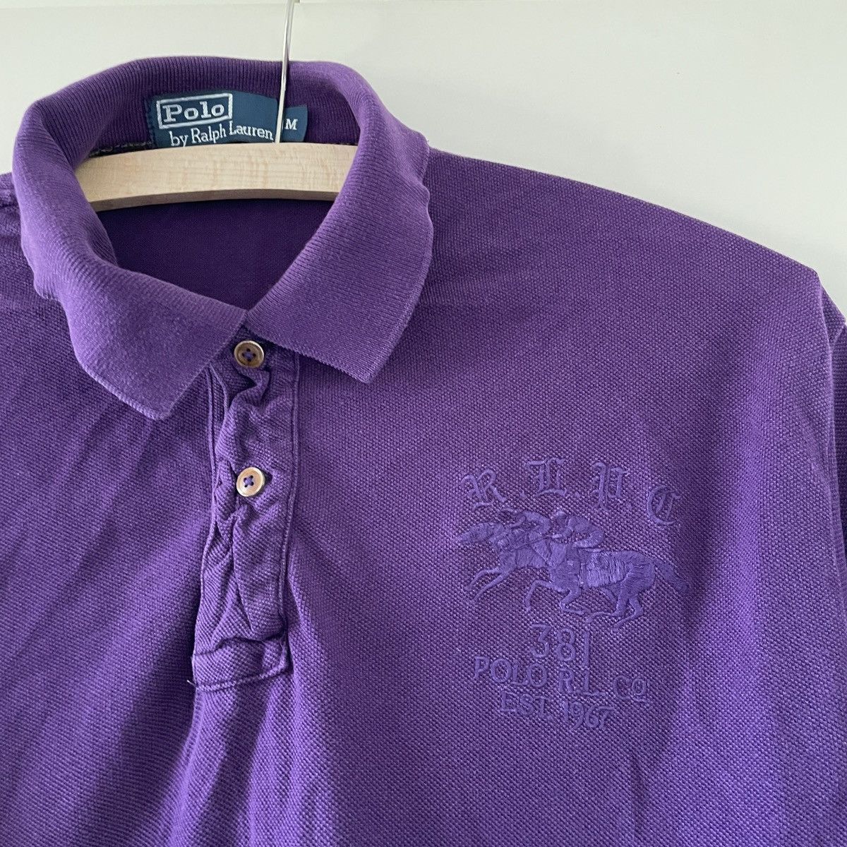 Polo Ralph Lauren Purple Ralph Lauren Polo Size US M / EU 48-50 / 2 - 2 Thumbnail