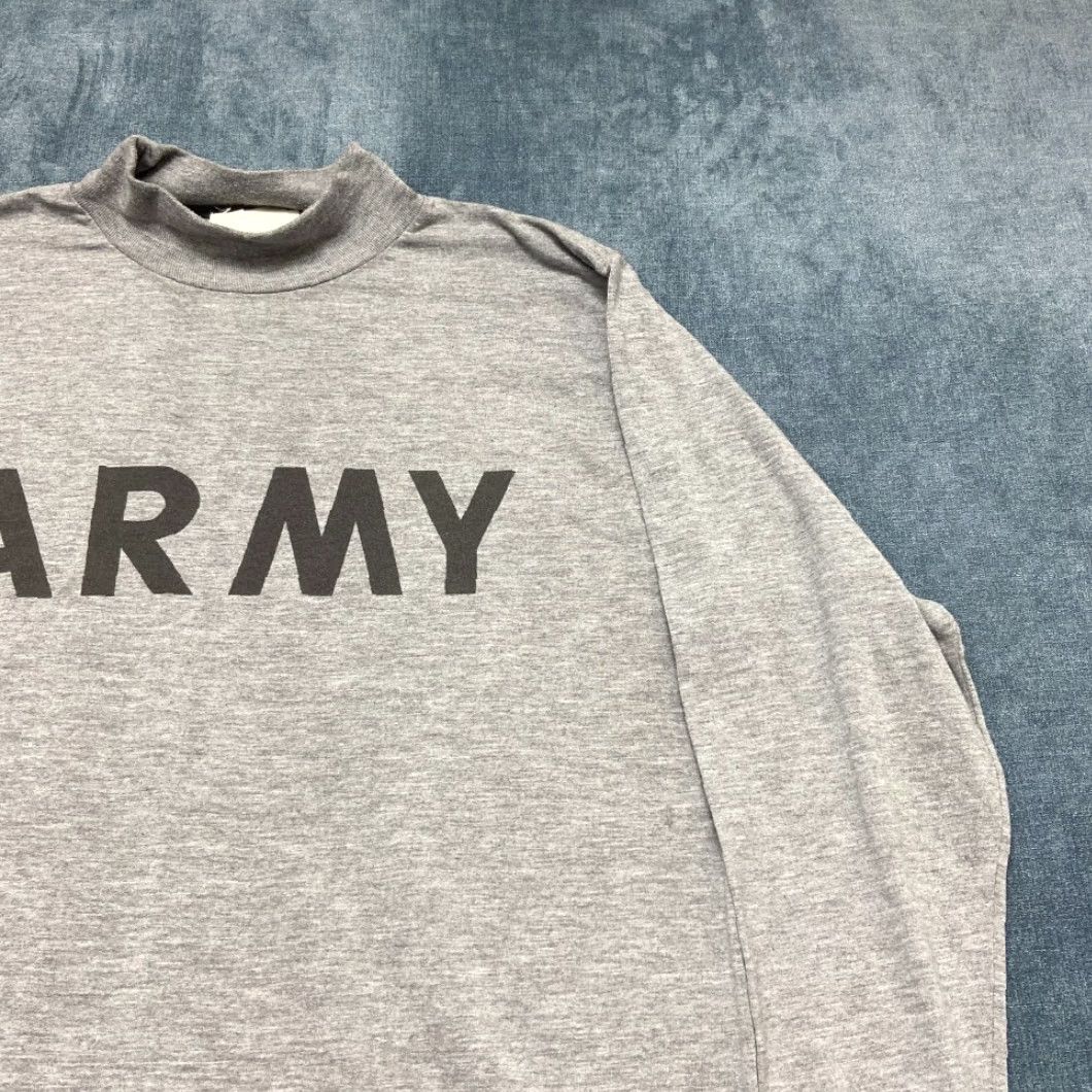 Vintage VINTAGE US Army T Shirt Men Small Gray Physical Fitness Uniform IPFU Long Sleeve Size US S / EU 44-46 / 1 - 5 Thumbnail