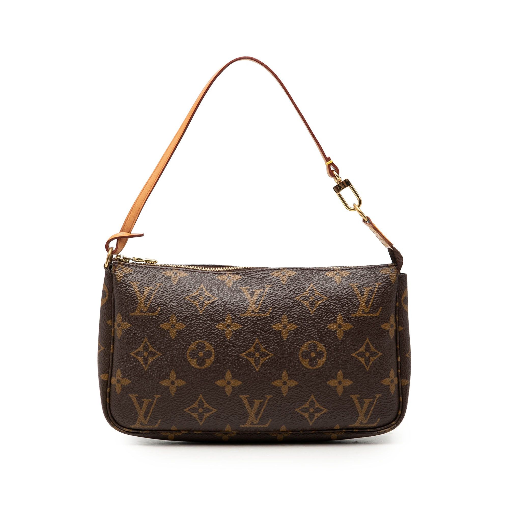 Pochette Accessoires in Brown, Women's