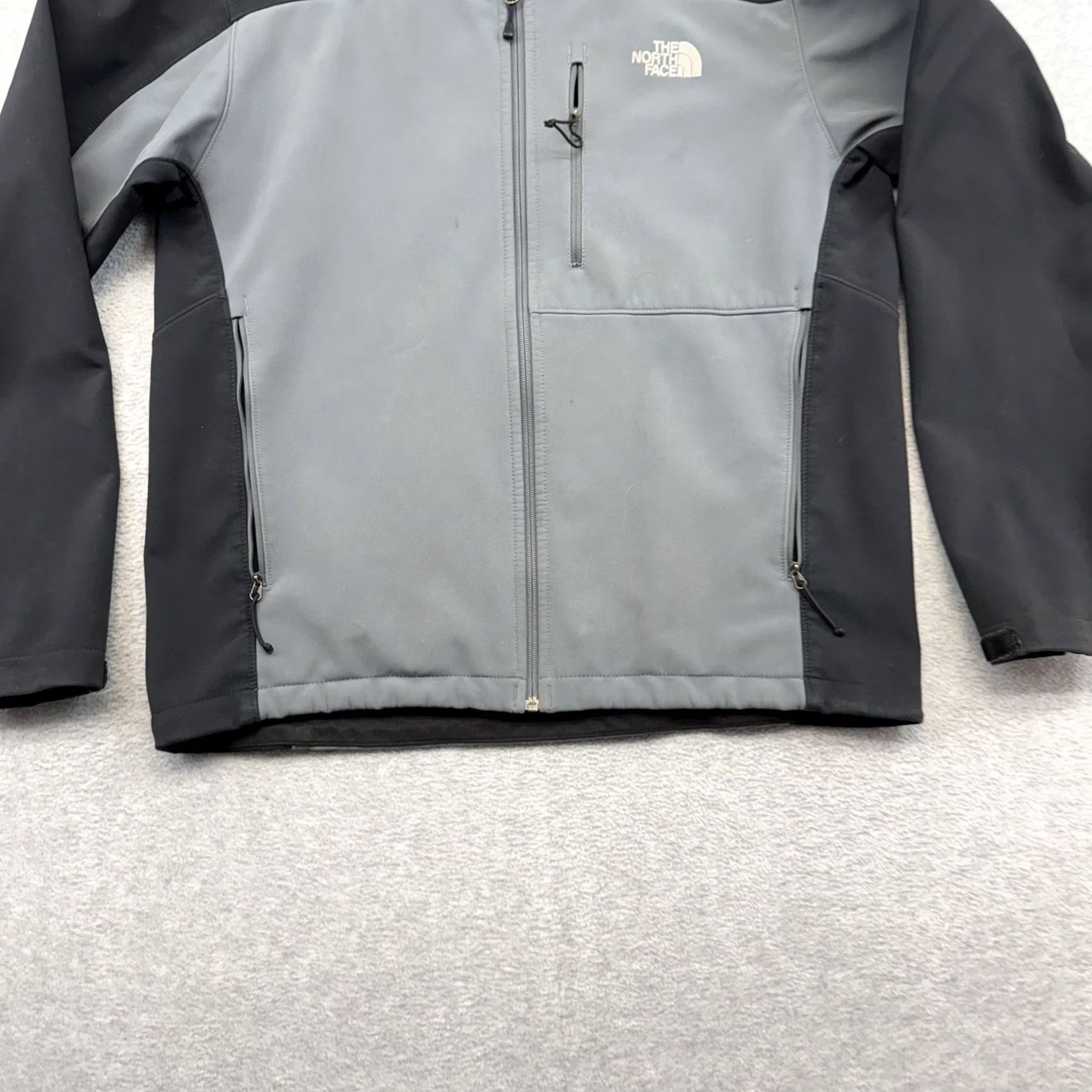 The North Face NORTH FACE Apex Bionic Jacket L Gray Windbreaker Softshell Water Resistant Full Zip Size US L / EU 52-54 / 3 - 2 Thumbnail