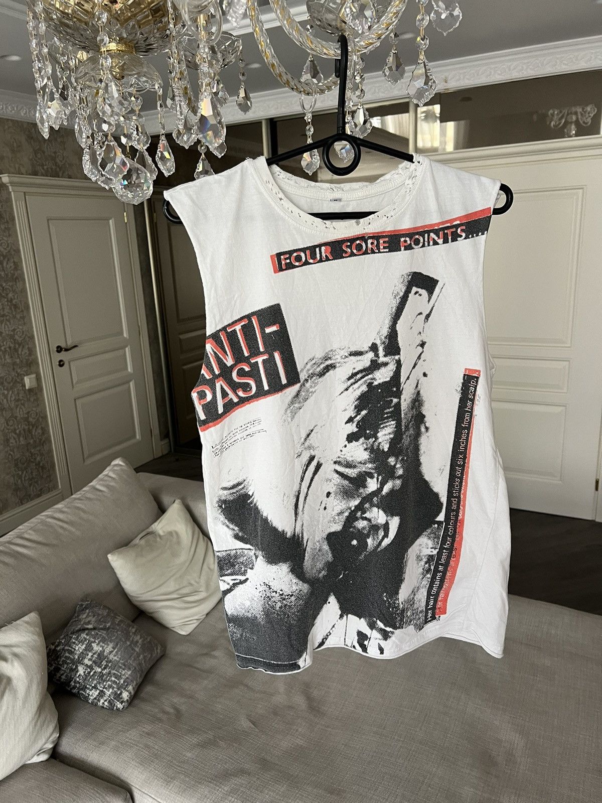 Band Tees × Vintage Vintage 💥 Anti-Pasti Band Tee Rock Size US M / EU 48-50 / 2 - 3 Thumbnail