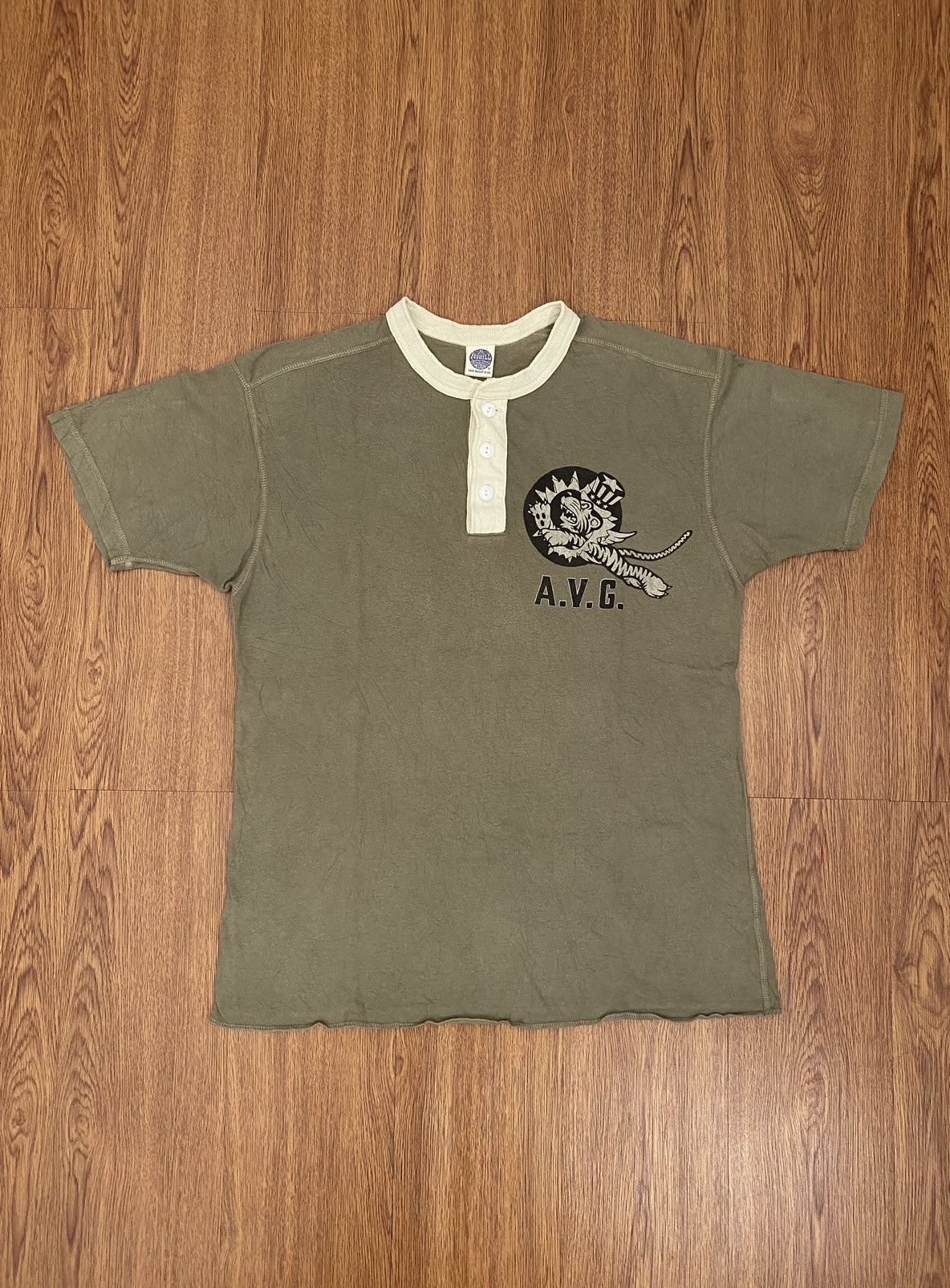 Buzz Rickson's Toys McCoy A.V.G t-shirt Size US M / EU 48-50 / 2 - 1 Thumbnail