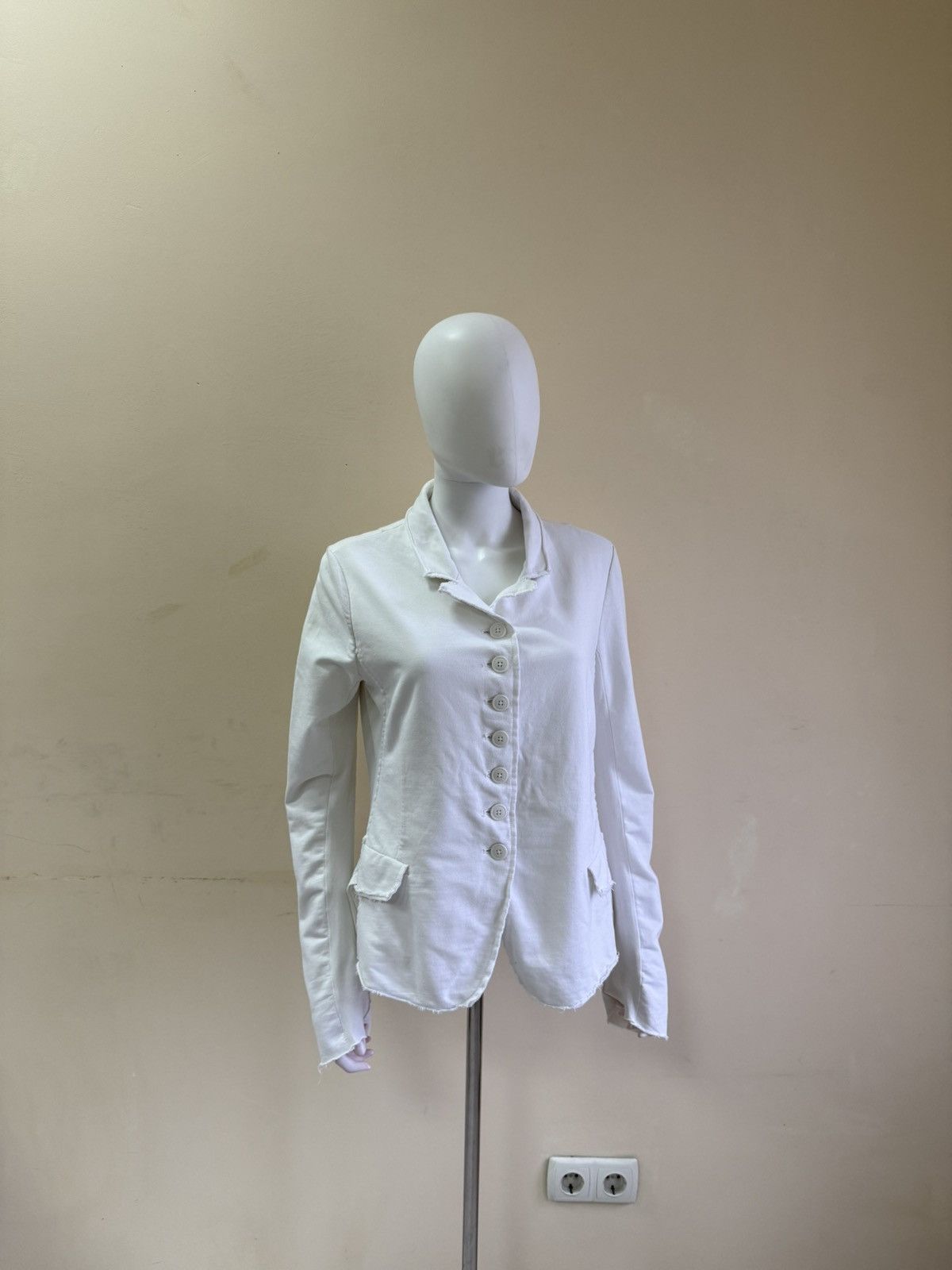 Rundholz Rundholz Black Label White Avant Garde Blazer Jacket Size M Size M / US 6-8 / IT 42-44 - 1 Thumbnail