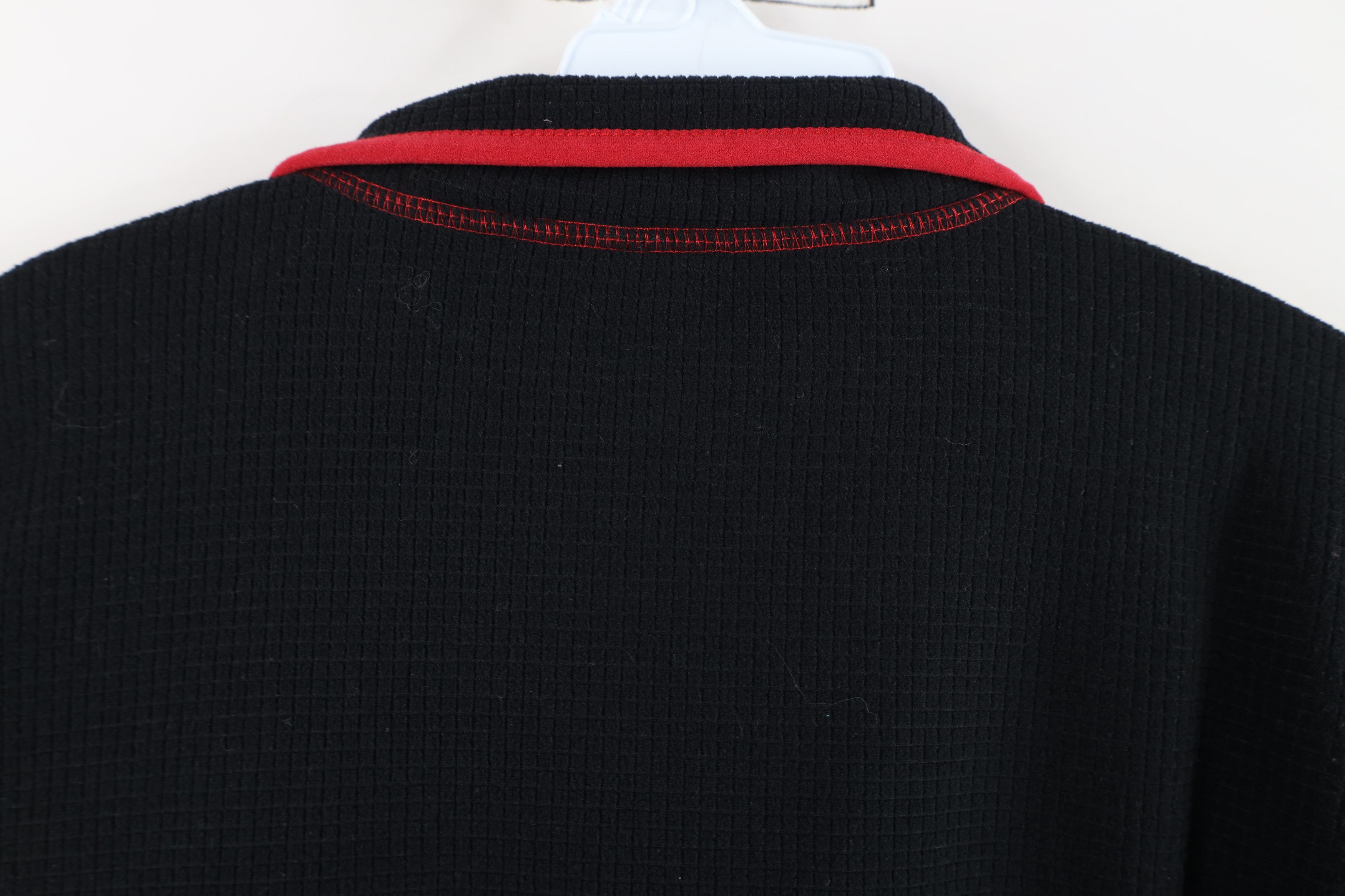 Disney Vintage Disney Christmas Mickey Mouse Thermal Waffle Sweater Size US XL / EU 56 / 4 - 8 Thumbnail