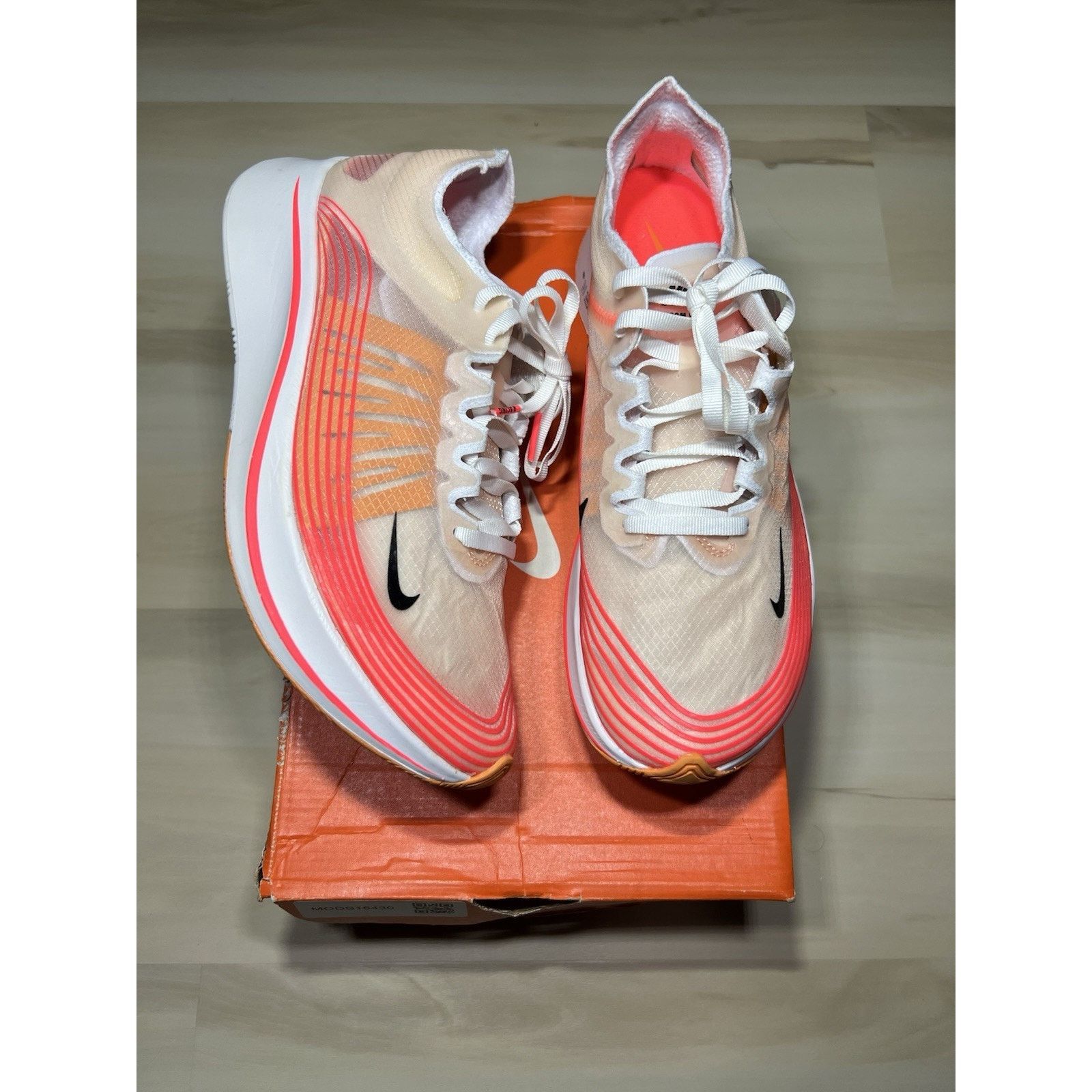 Nike Zoom Fly Sp Running Varsity Red Summit White Aj9282-600 Shoes, Men's (Size 8.5)