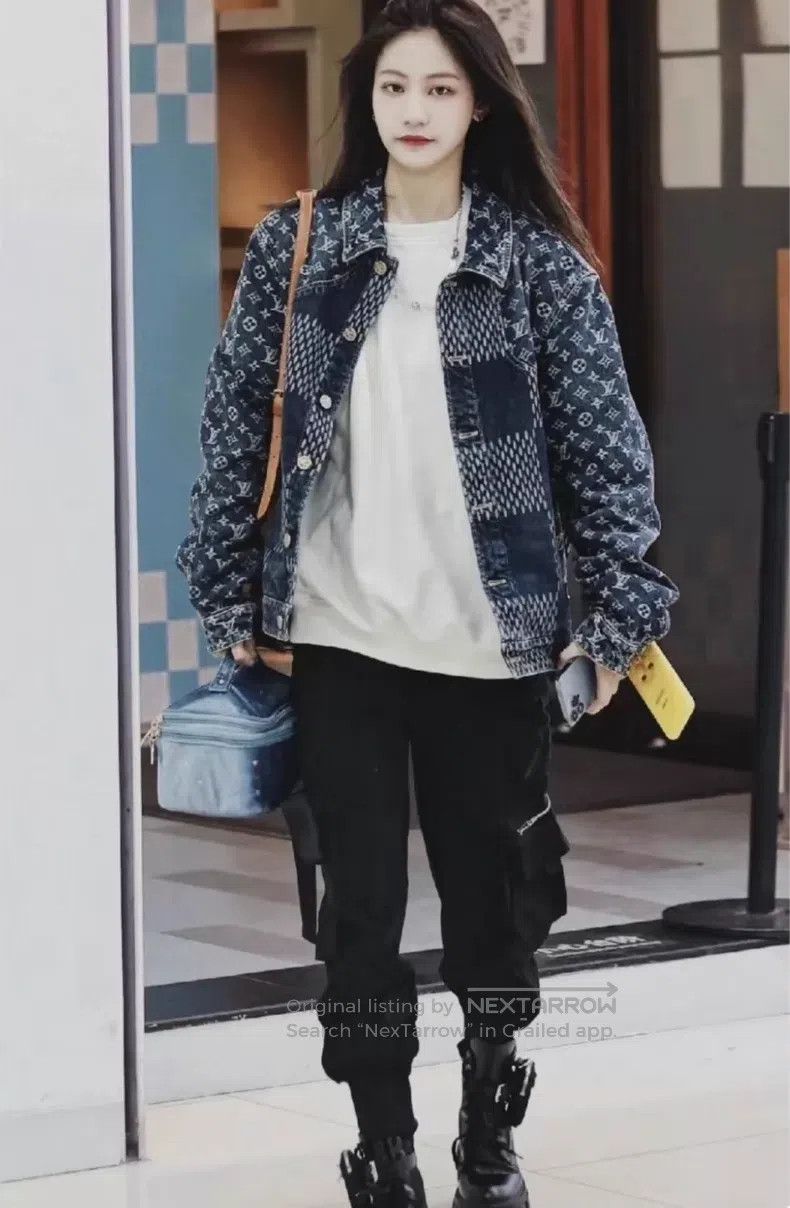 Louis Vuitton Louis Vuitton Blue Denim Jacket Size US S / EU 44-46 / 1 - 8 Thumbnail