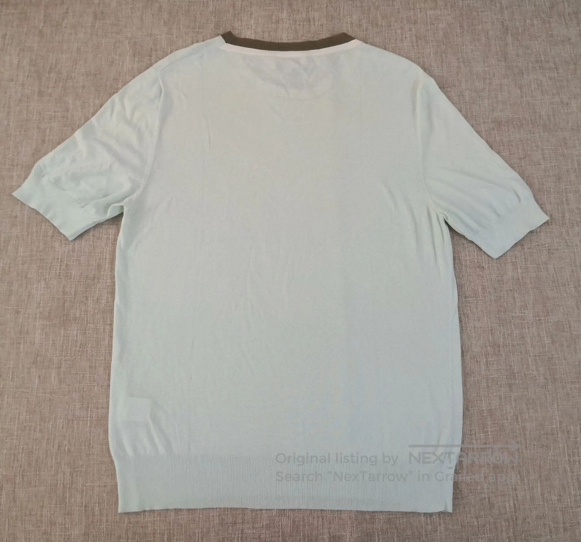 Hermes Hermes Men's Knit Short-Sleeve T-Shirt. Size US M / EU 48-50 / 2 - 4 Thumbnail