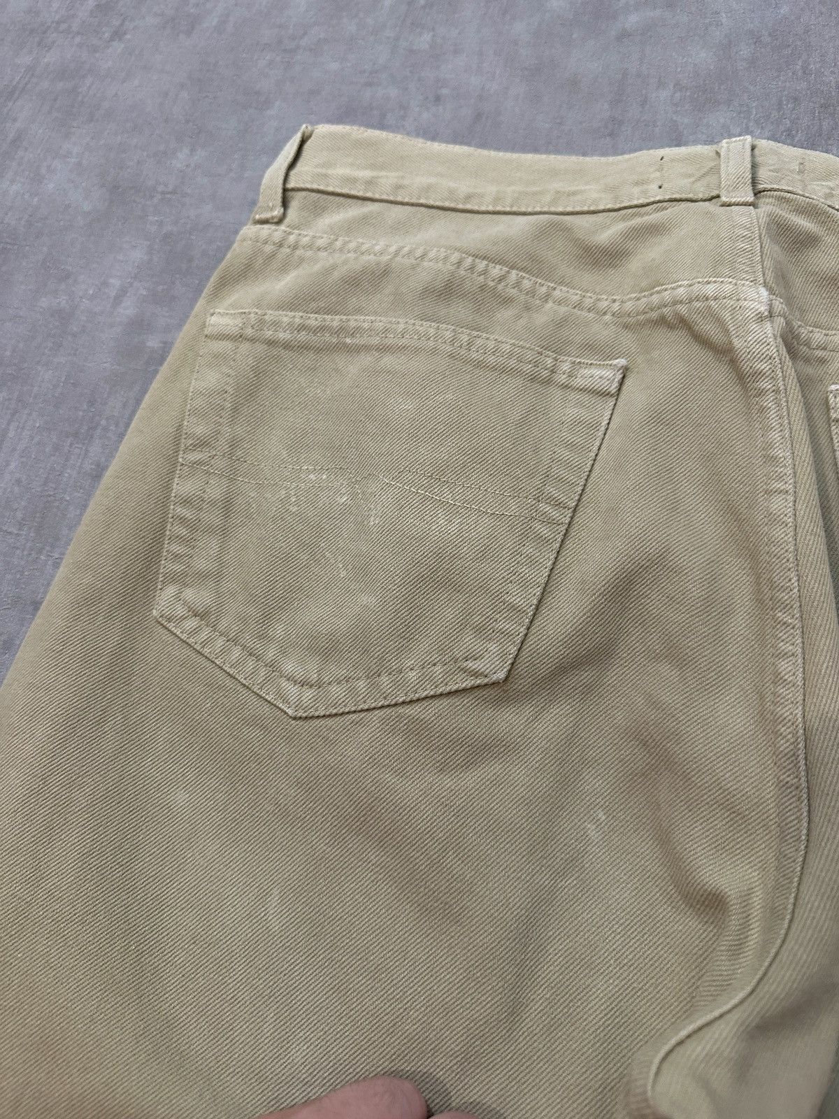 Valentino × Vintage Valentino Jeans Vintage 90s Beige Casual Pants Size US 33 - 11 Thumbnail
