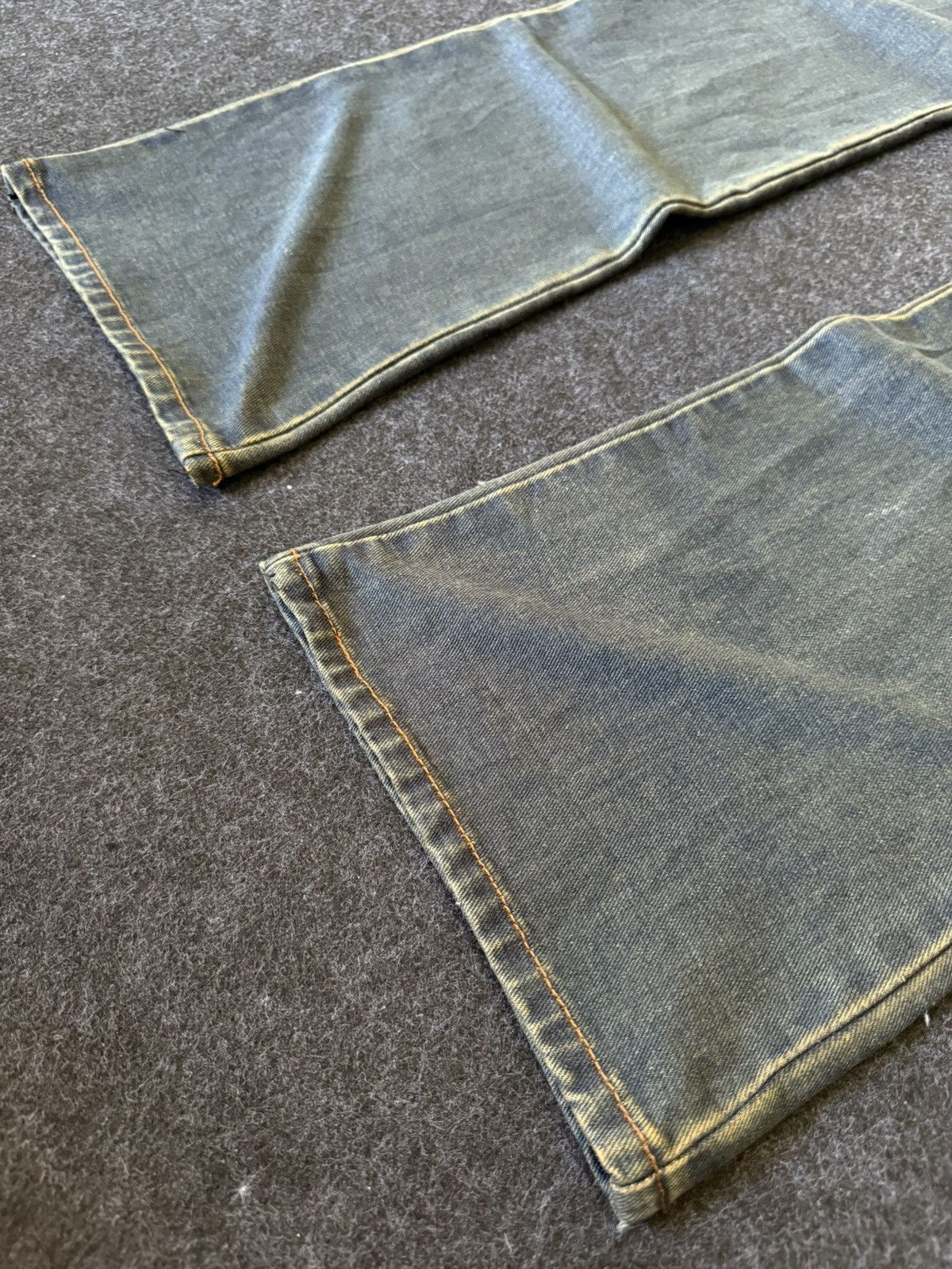 If Six Was Nine × Japanese Brand × Le Grande Bleu (L.G.B.) Daily Topics Japan Flare Cargo Faded Seam Jeans Size US 28 / EU 44 - 7 Thumbnail