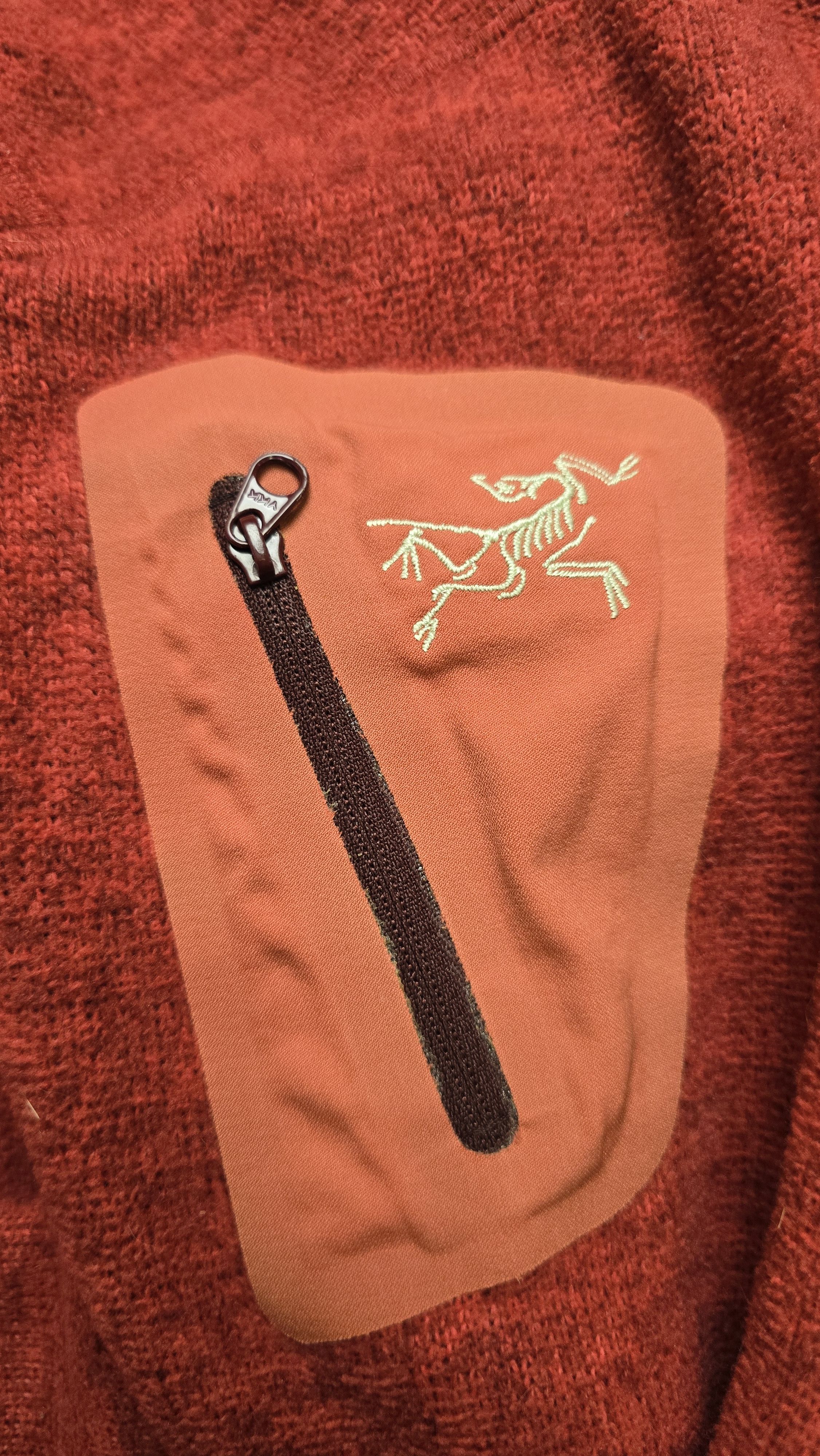 Arc'teryx Arc'teryx Covert Full Zip Knit Fleece Red Jacket Size M / US 6-8 / IT 42-44 - 7 Thumbnail