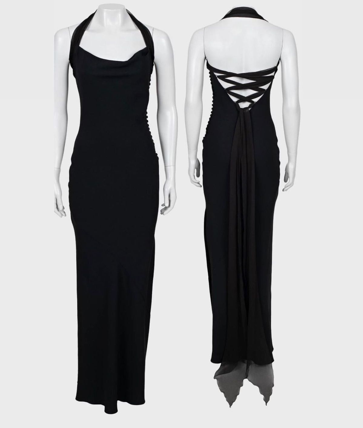 Dior Dior by John Gilliano maxi dress Size XS / US 0-2 / IT 36-38 - 1 Thumbnail