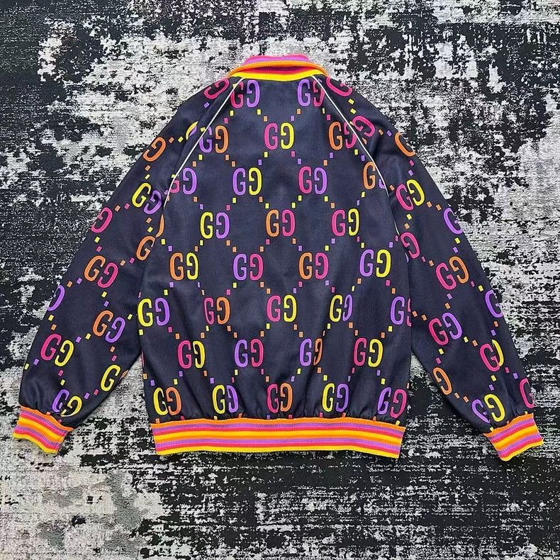 Gucci GucciColorful double G old flower zipper jacket 2503-Nextar Size US S / EU 44-46 / 1 - 2 Thumbnail