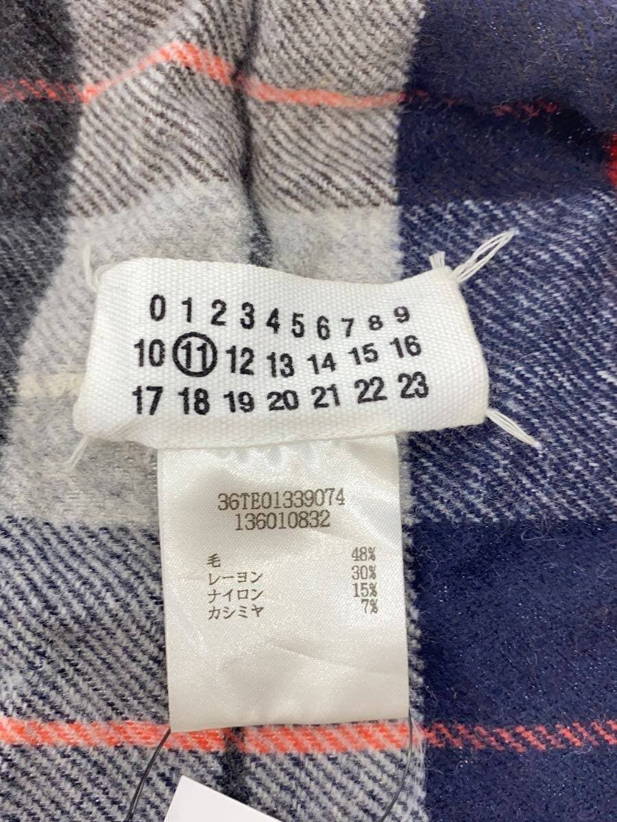Maison Margiela Checkered Wool Scarf Size ONE SIZE - 2 Thumbnail