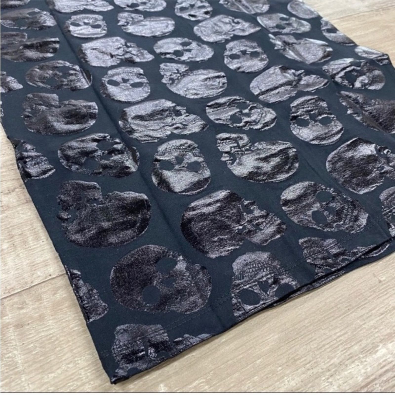 Iron Fist Iron Fist Skullz Club Black Maxi Tank Dress S Bodycon Skull Size S / US 4 / IT 40 - 7 Thumbnail