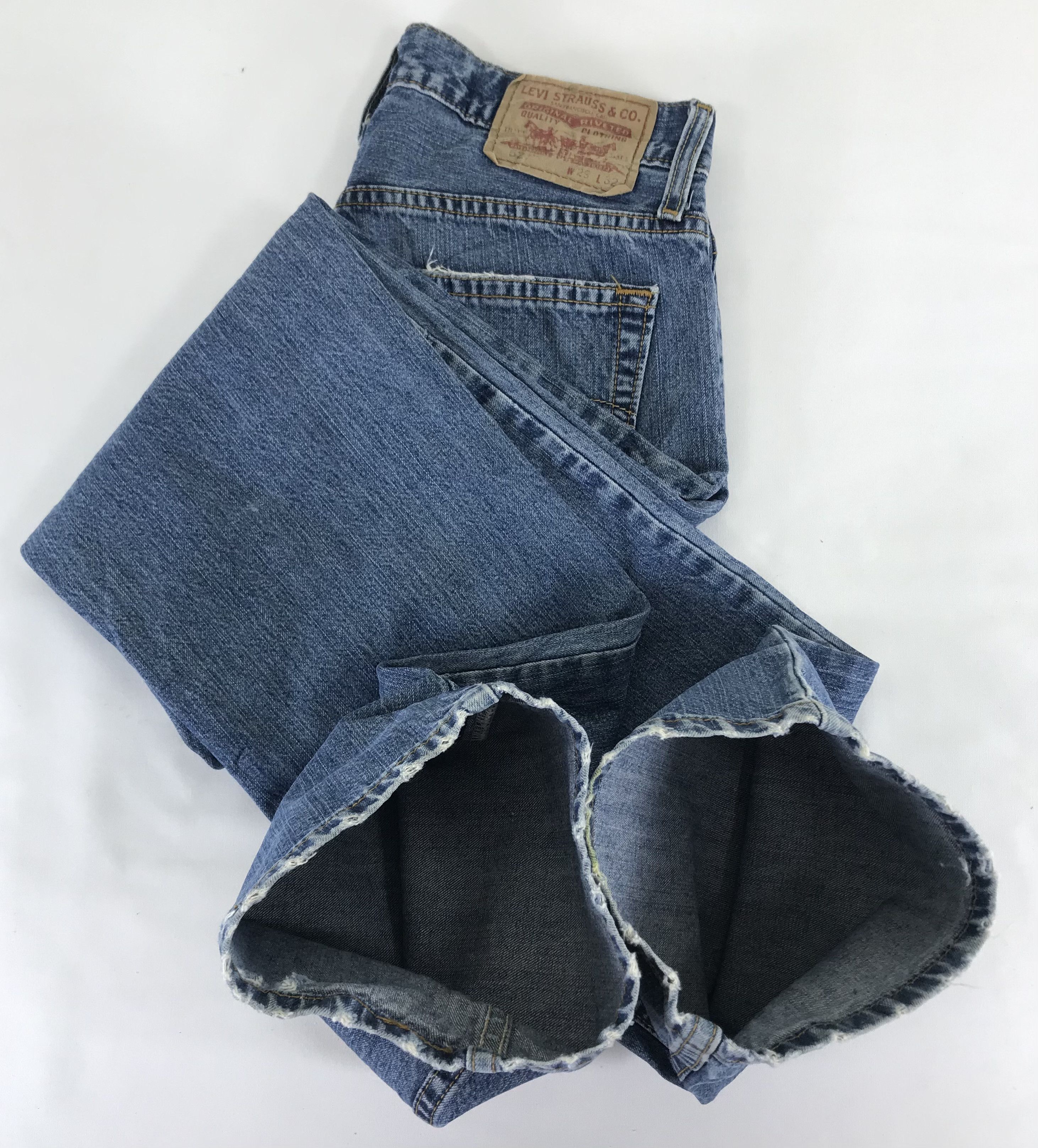 Levi's Vintage Levi's 527 Flare Jeans Distressed Denim Size US 29 - 14 Thumbnail