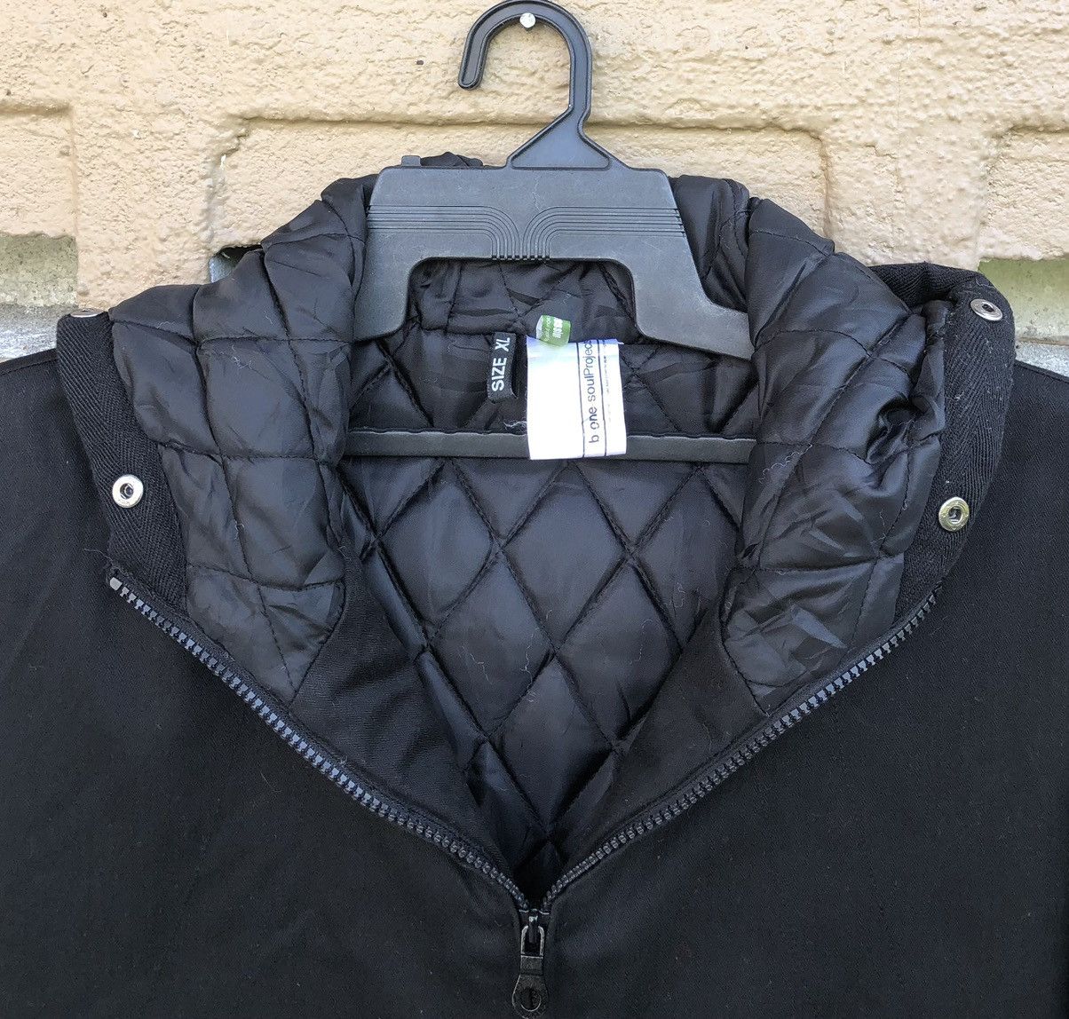 Japanese Brand B-one-soulProjects Ma-1 Lined Quilted Bomber Jacket Size US XL / EU 56 / 4 - 14 Thumbnail