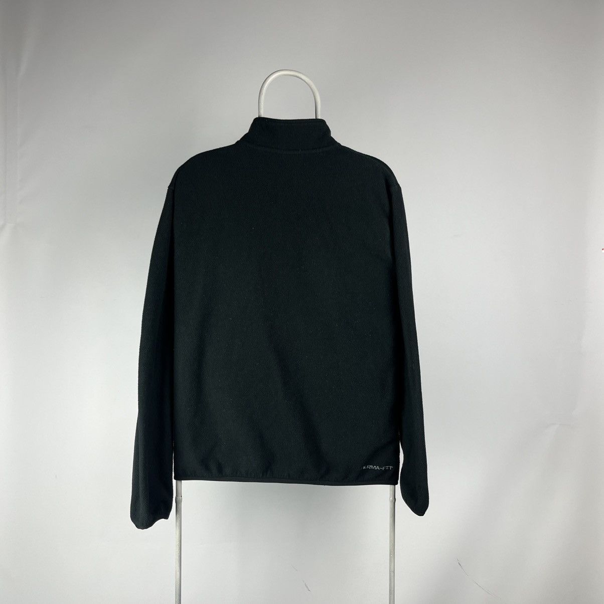 Nike Nike fleece half zip jacket nylon pockets center logo Medium Size US M / EU 48-50 / 2 - 2 Thumbnail