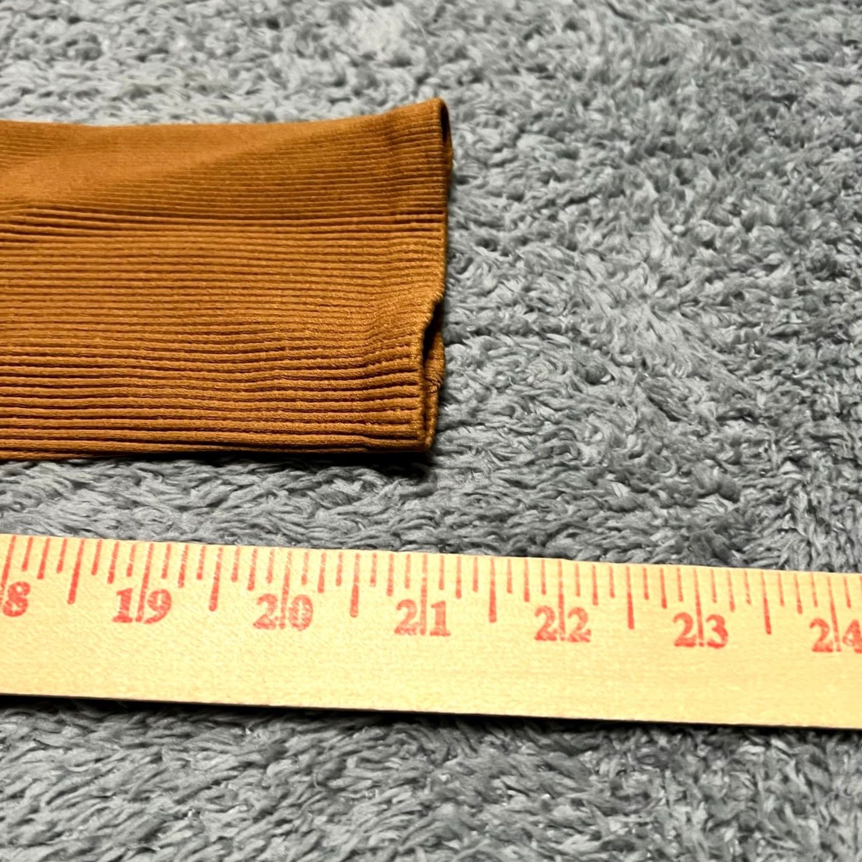 Free People Free People Movement Textured Ribbed Leggings Womens Small Brown S Regular Womens Leggings Size 28" / US 6 / IT 42 - 8 Thumbnail