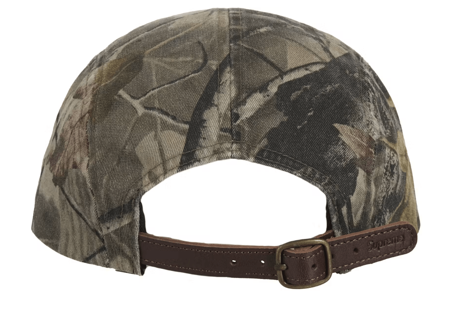 Supreme Supreme Washed Chino Twill Camp Cap Real tree Hardwoods Camo Size ONE SIZE - 2 Thumbnail